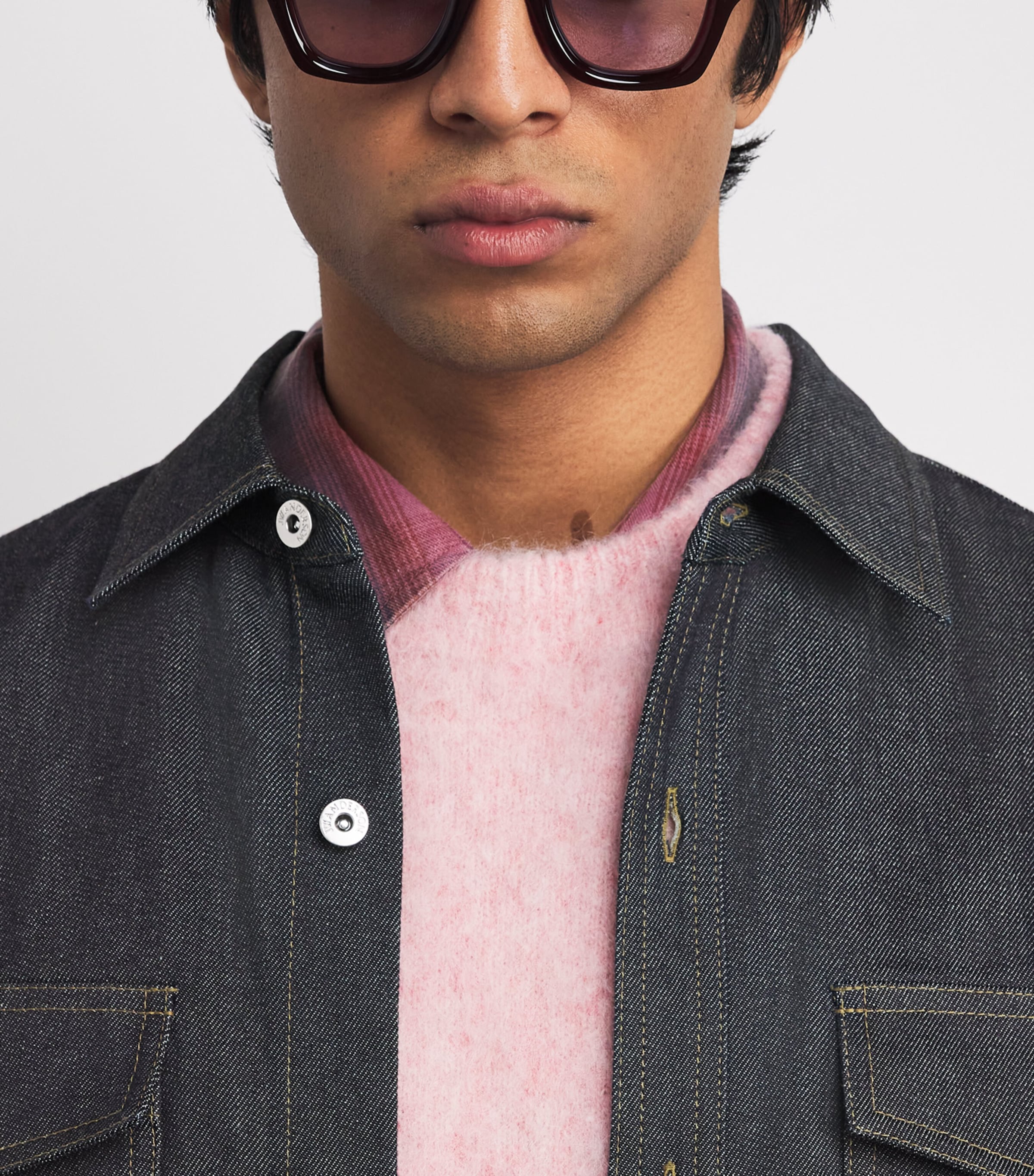 Denim Oversized Overshirt INDIGO 870 Image 6