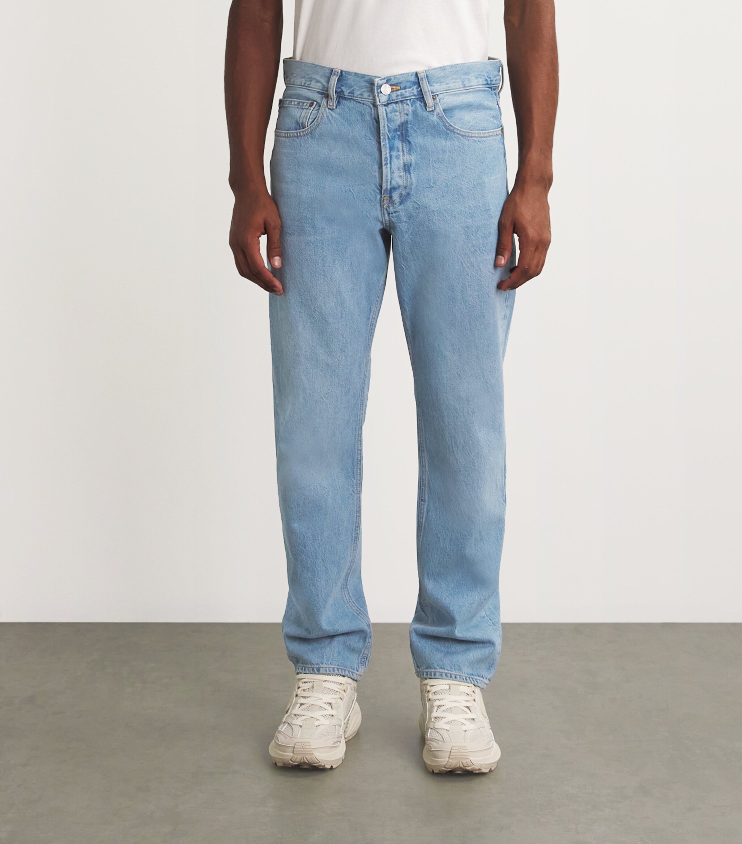 FRAME Mens The Straight Jeans Good Times Image 3