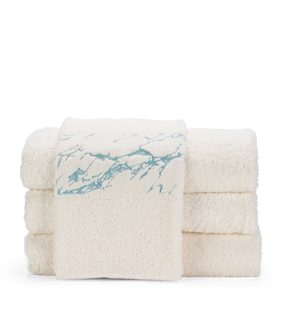 Egyptian Cotton Alpi Guest Towel (40cm x 75cm) 235 ICE Image 1