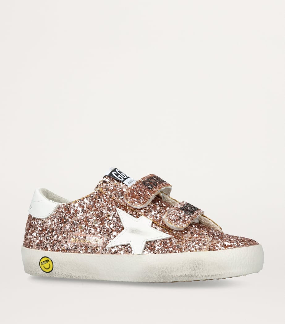 Glitter Old School Sneakers BRONZE Image 3