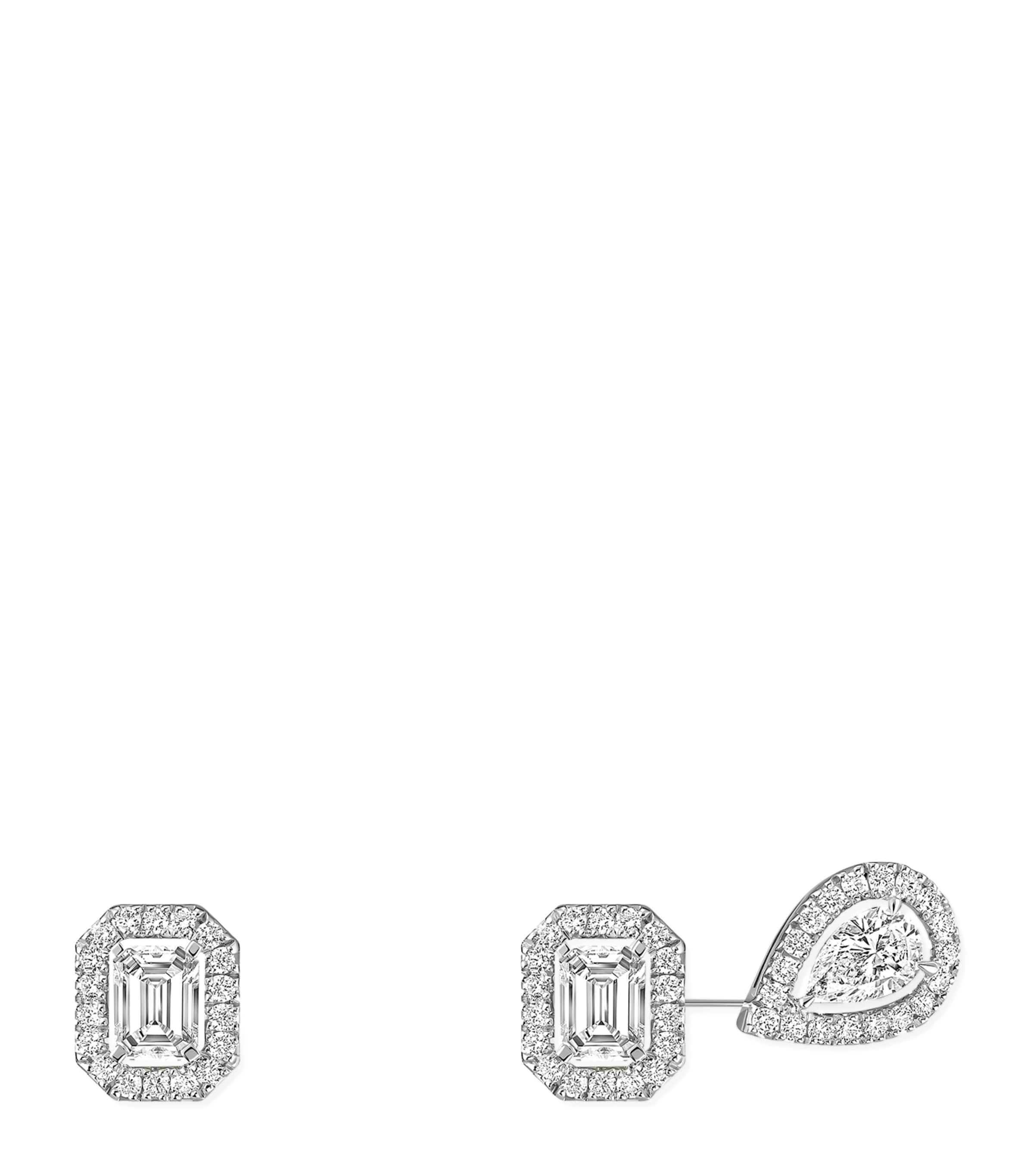 Messika My Twin White Gold and Diamond Earrings (0.44ct) White Gold Image 1