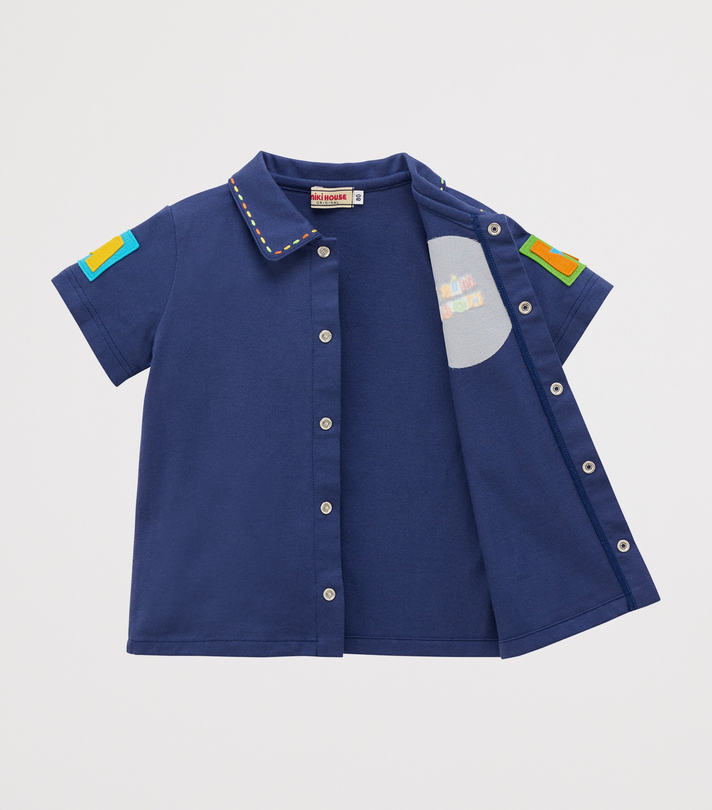 Miki House Collared Shirt (6 Months - 4 Years) Image 2