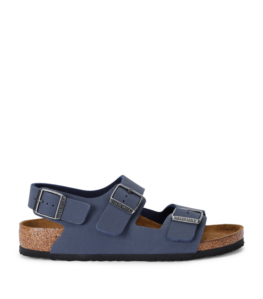 Birkenstock Birko-Flor Buckled Arizona Sandals Navy Image 1