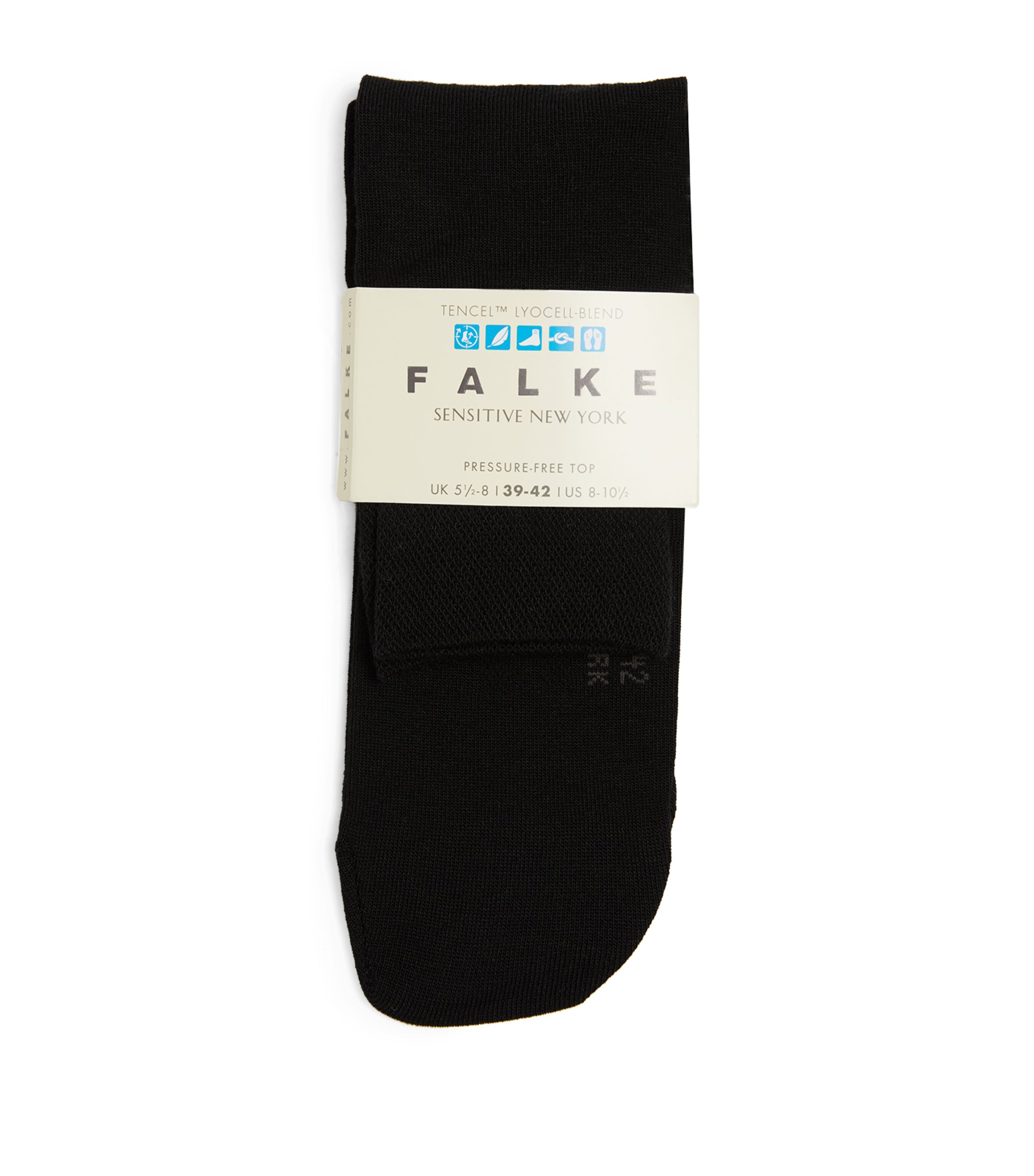 Shop Falke Sensitive New York Socks In Black