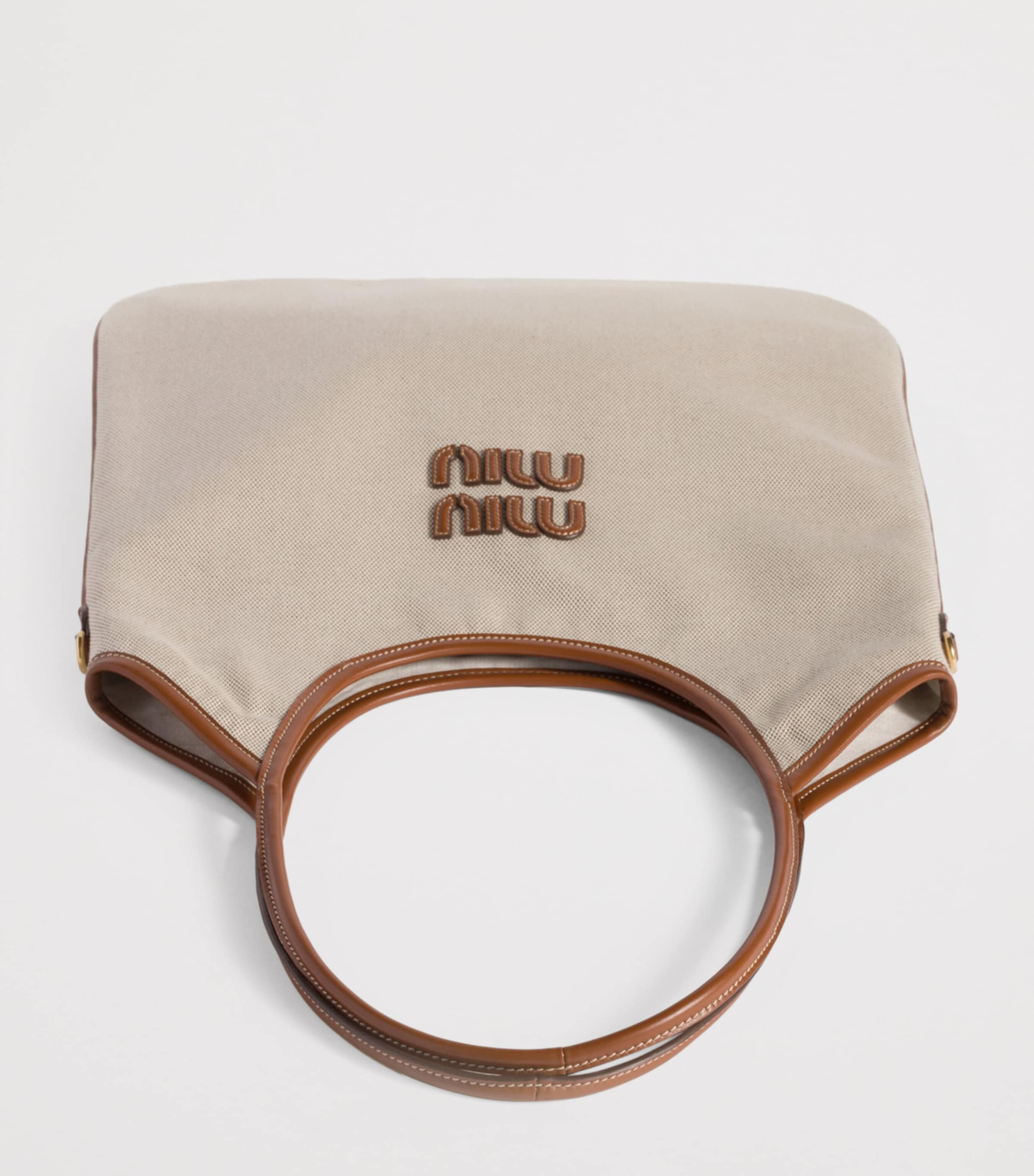 Canvas-Leather Ivy Tote Bag F062F Image 2