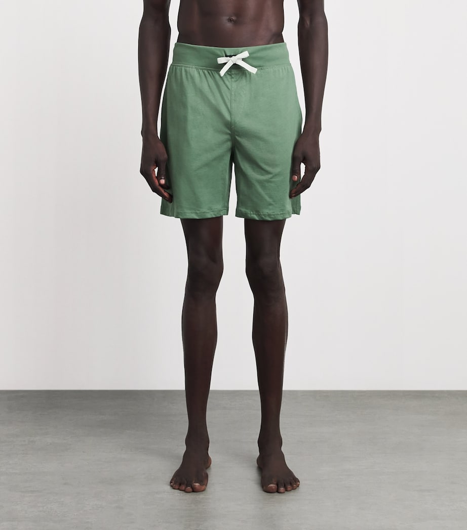 Polo Ralph Lauren Mens Cotton Jersey Pyjama Shorts Fatigue Image 4