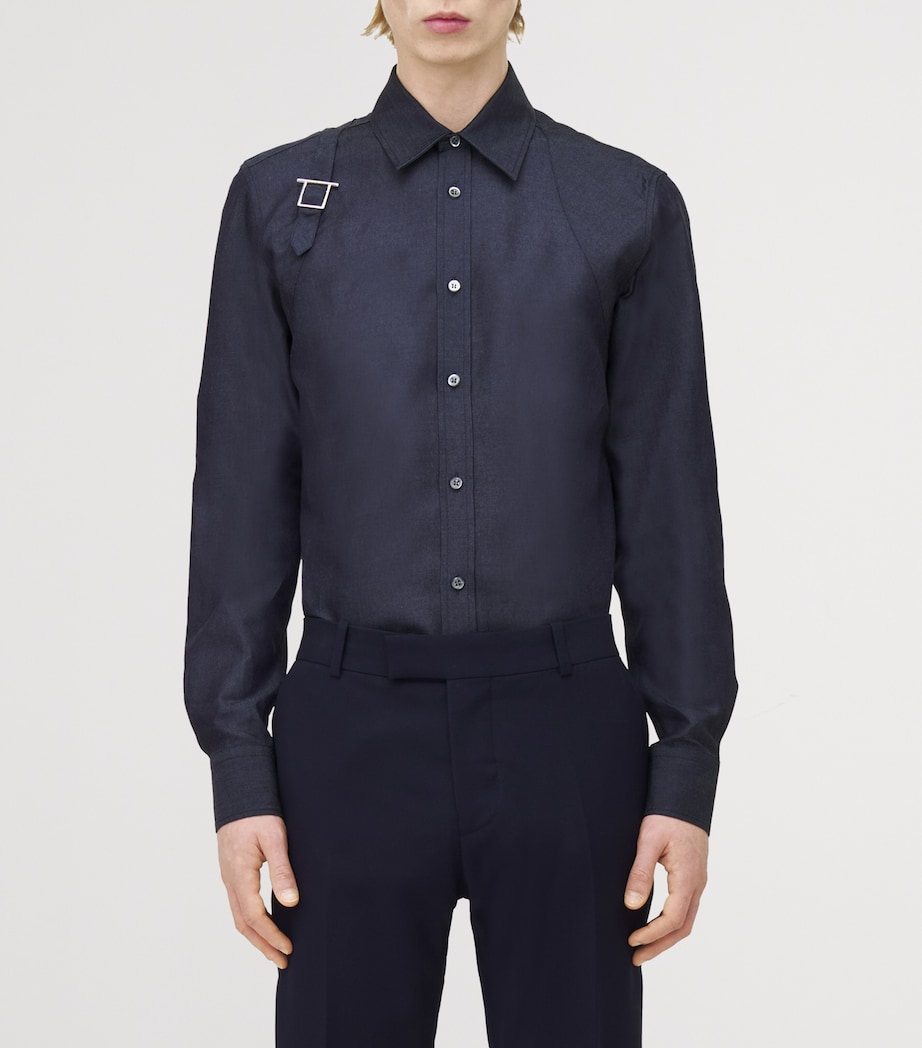 Cotton-Blend Harness Shirt 4244 Image 5