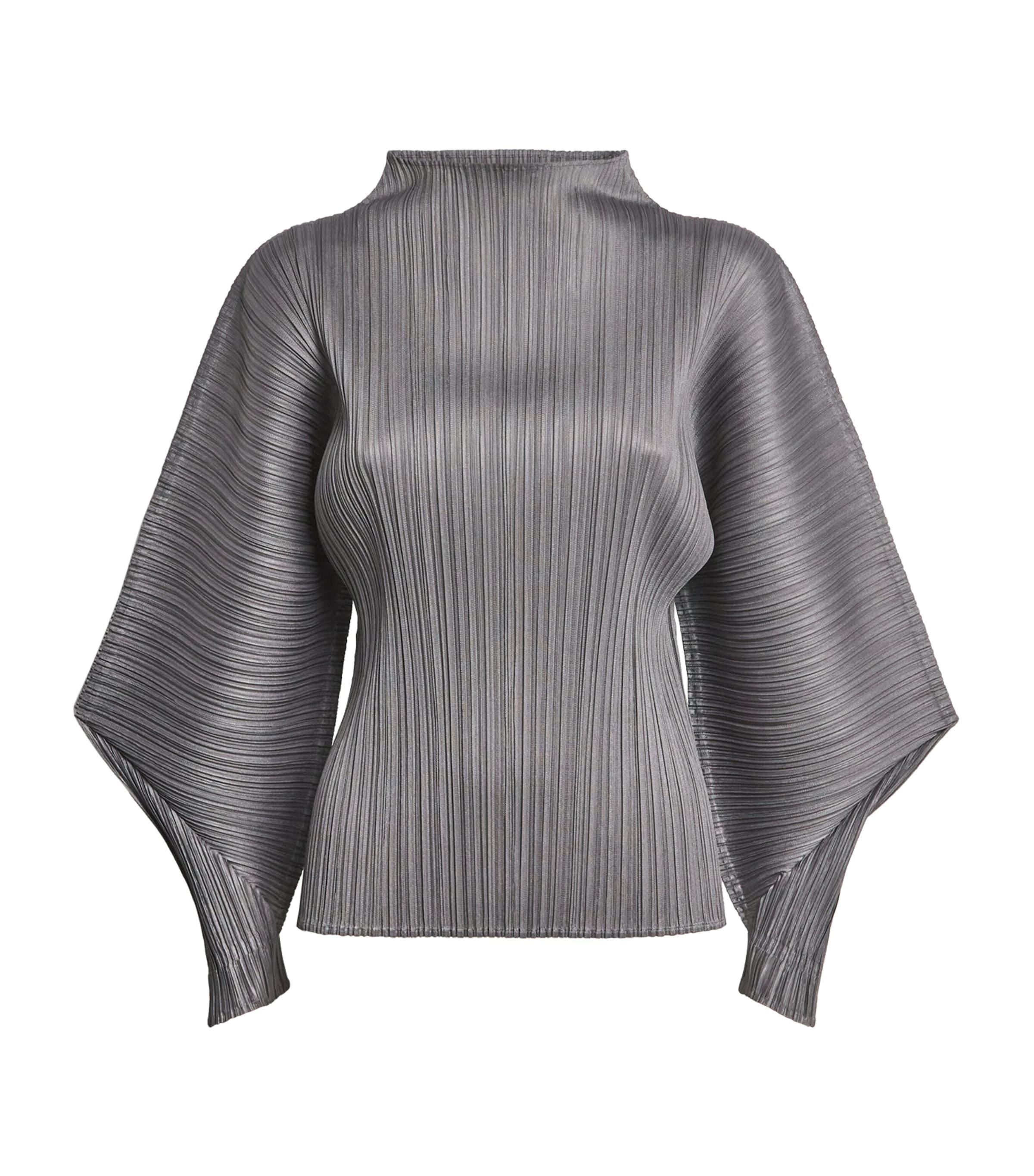 Skyline High-Neck Top GREY Image 1