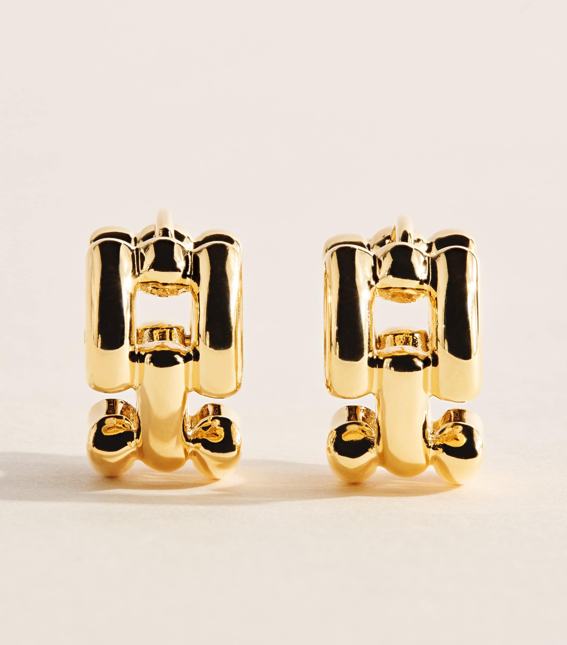 LIÉ STUDIO Gold-Plated The Johanna Earrings Gold Image 1