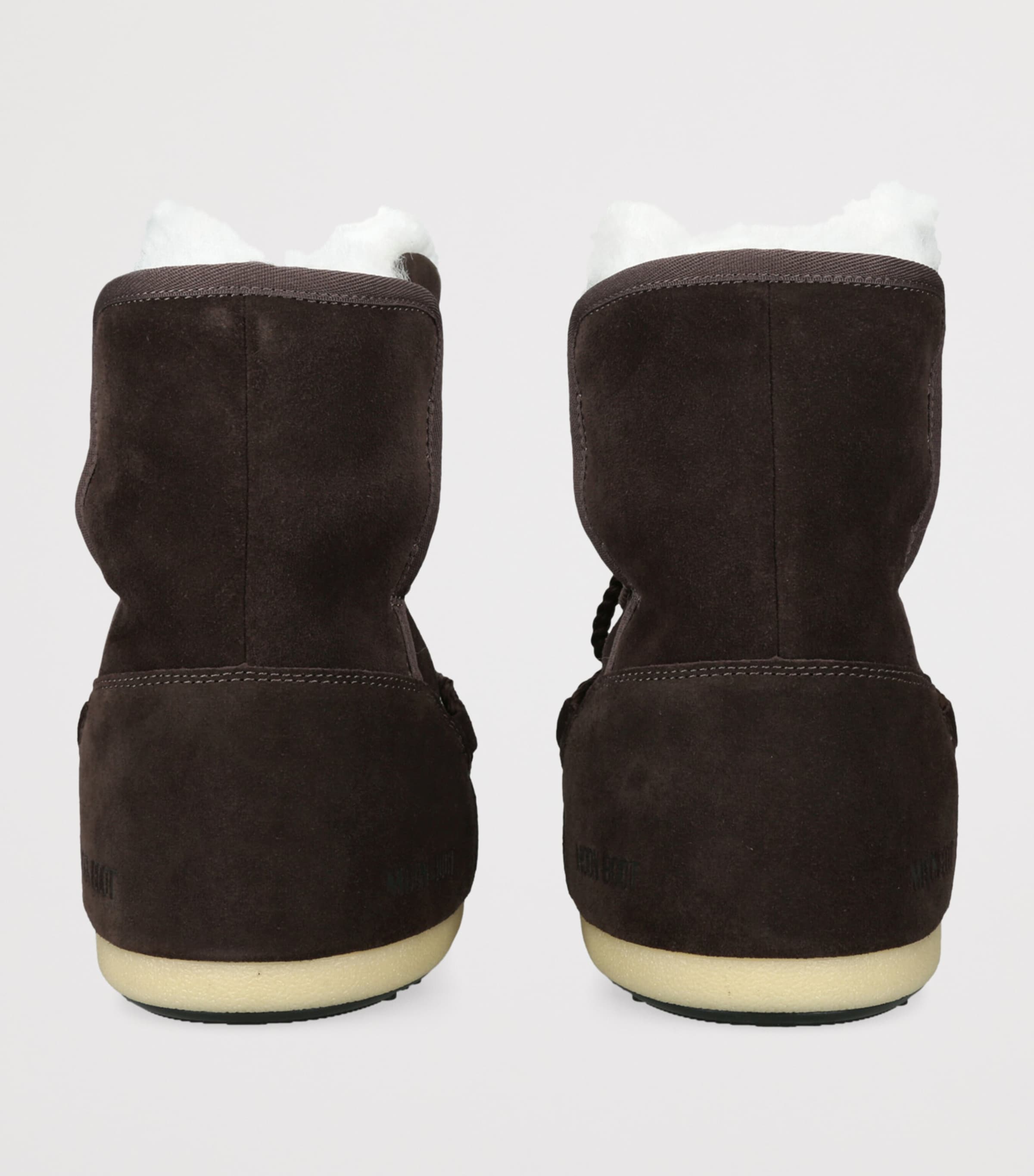 Suede EVX Ankle Boots DARK BROWN Image 2