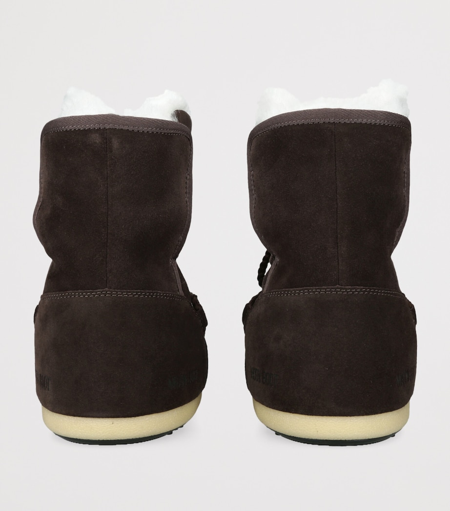 Suede EVX Ankle Boots DARK BROWN Image 2
