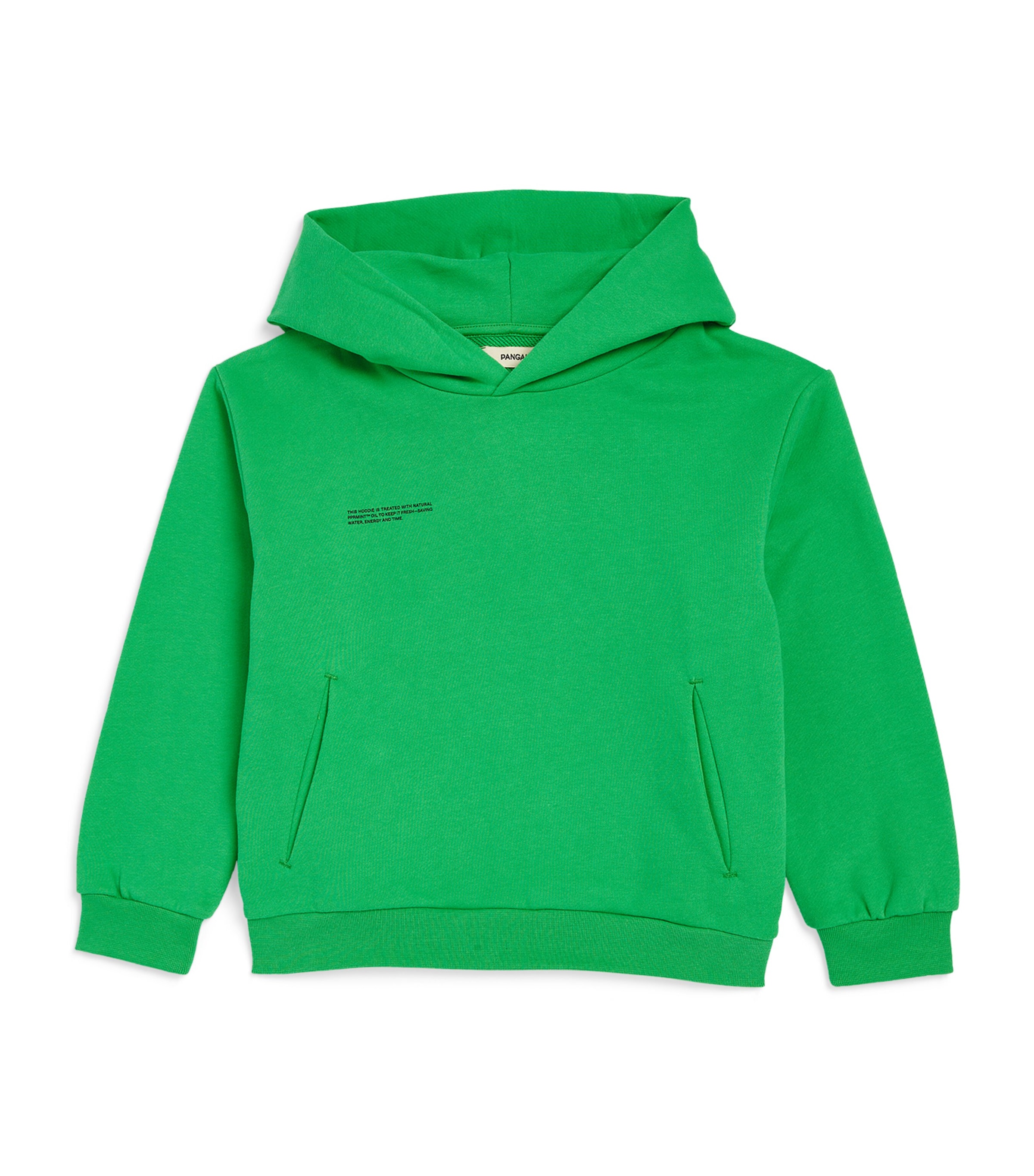 Pangaia Kids' Organic Cotton 365 Hoodie In Green