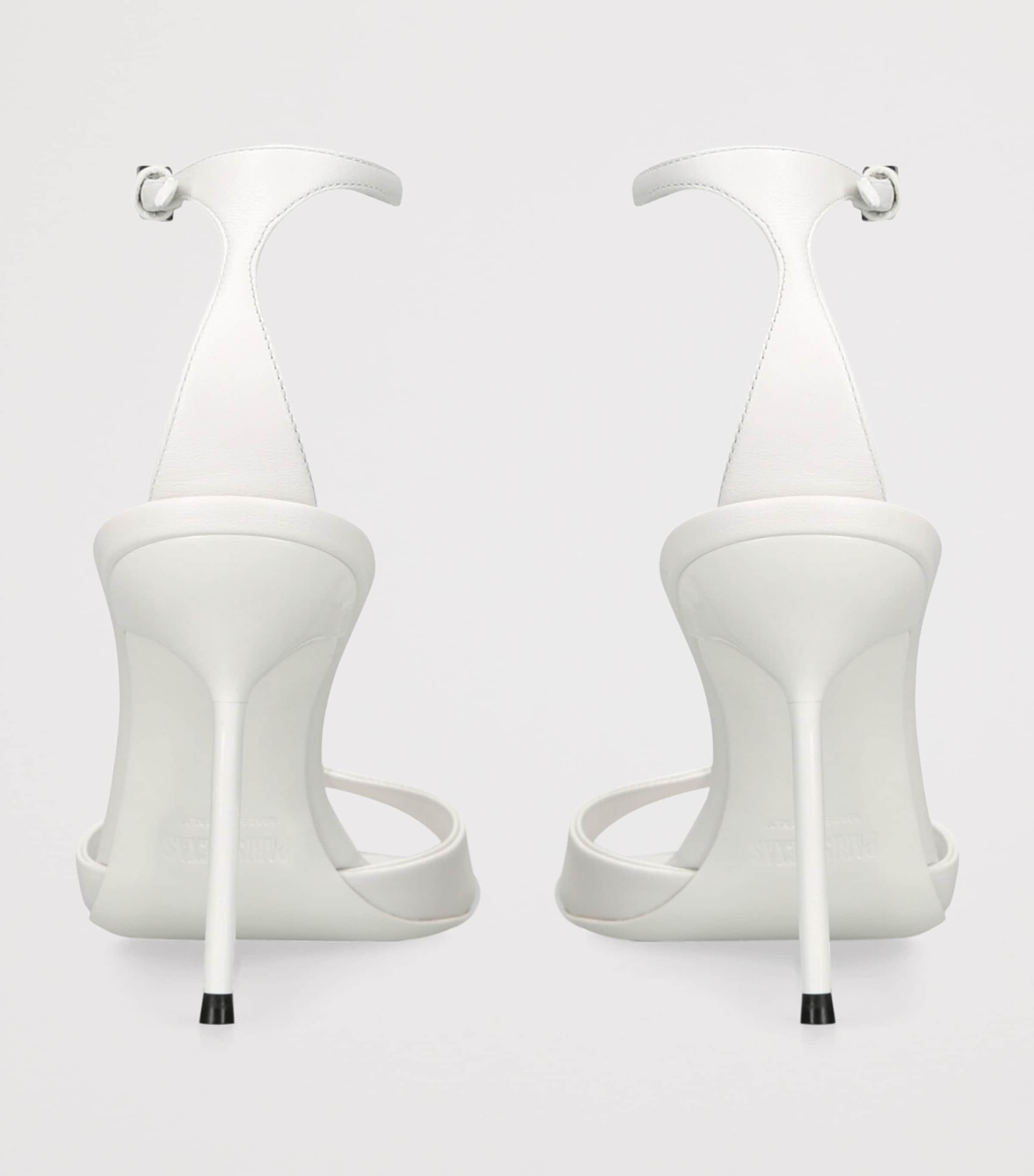 Leather Lidia Sandals 90 WHITE Image 2