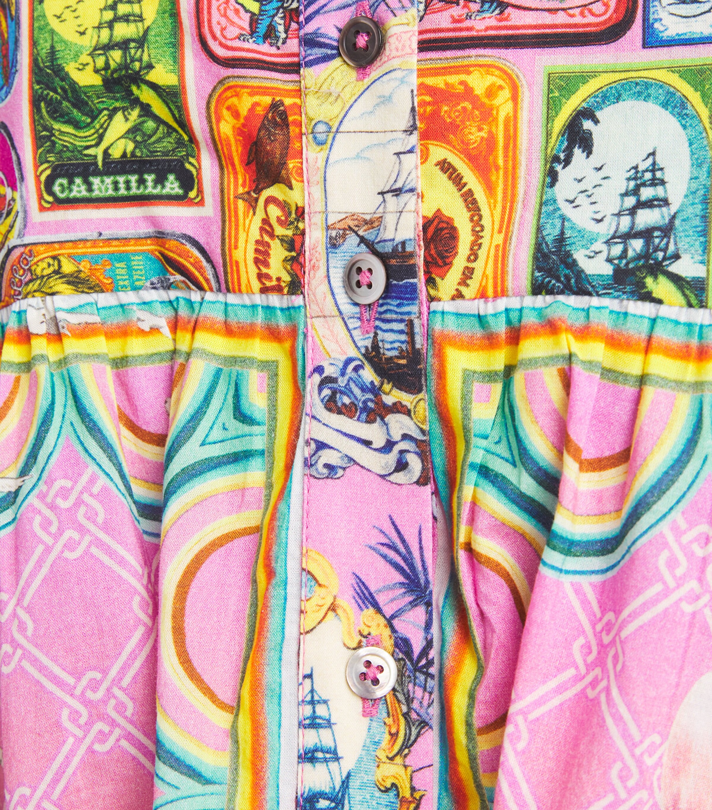 Crochet-Pocket Salty Splendour Dress (4-10 Years) SALTSPLD Image 3