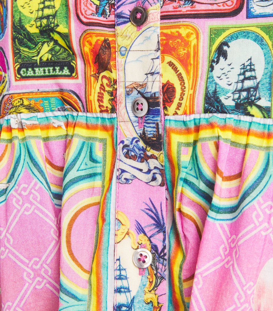 Crochet-Pocket Salty Splendour Dress (4-10 Years) SALTSPLD Image 3