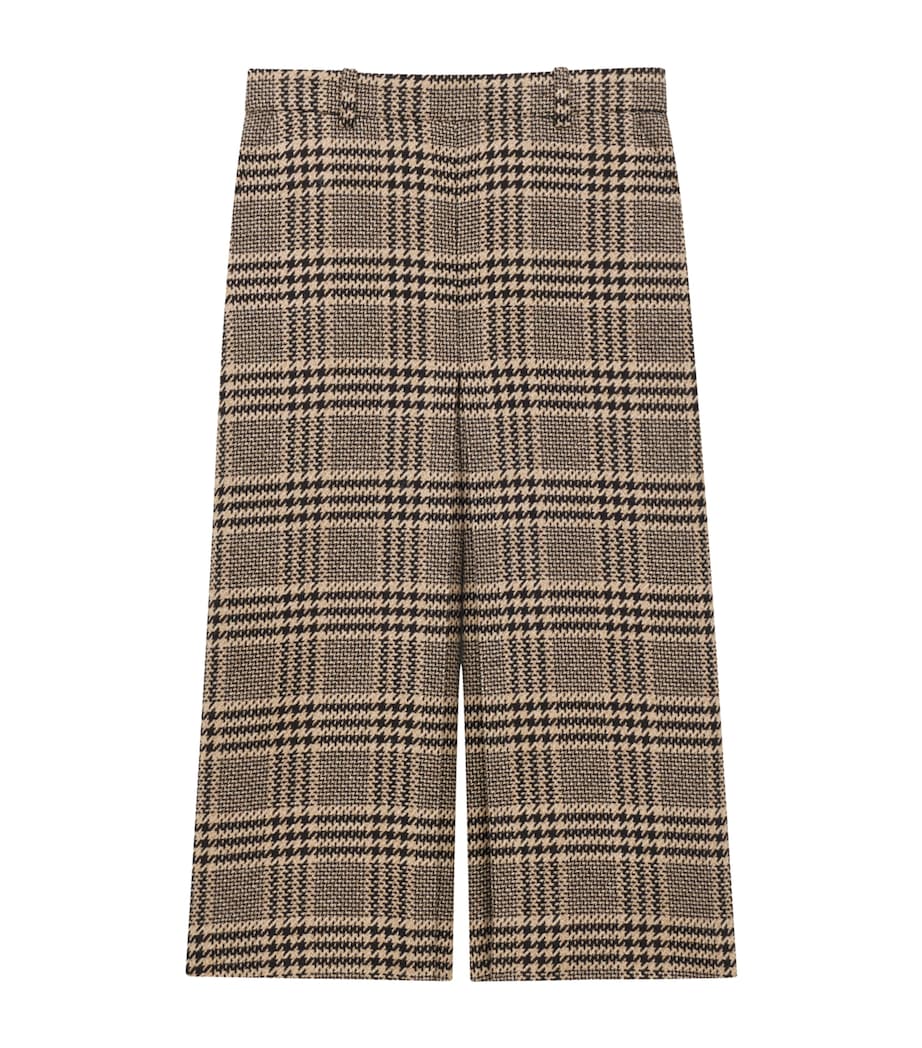 Silk-Cashmere Prince of Wales Check Trousers 1492 Image 1