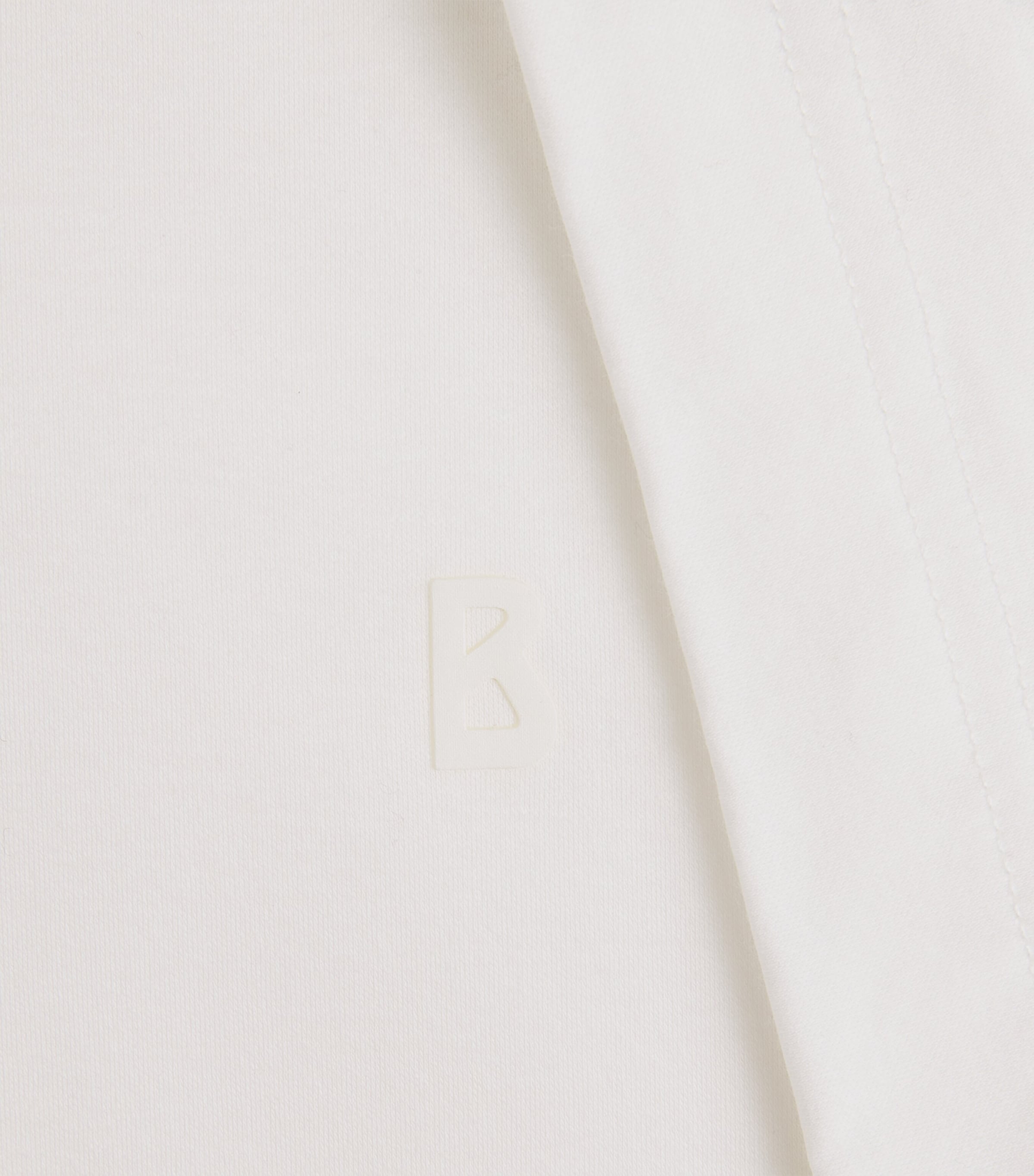 Bogner Mens Cotton Logo Ryan T-Shirt White Image 6
