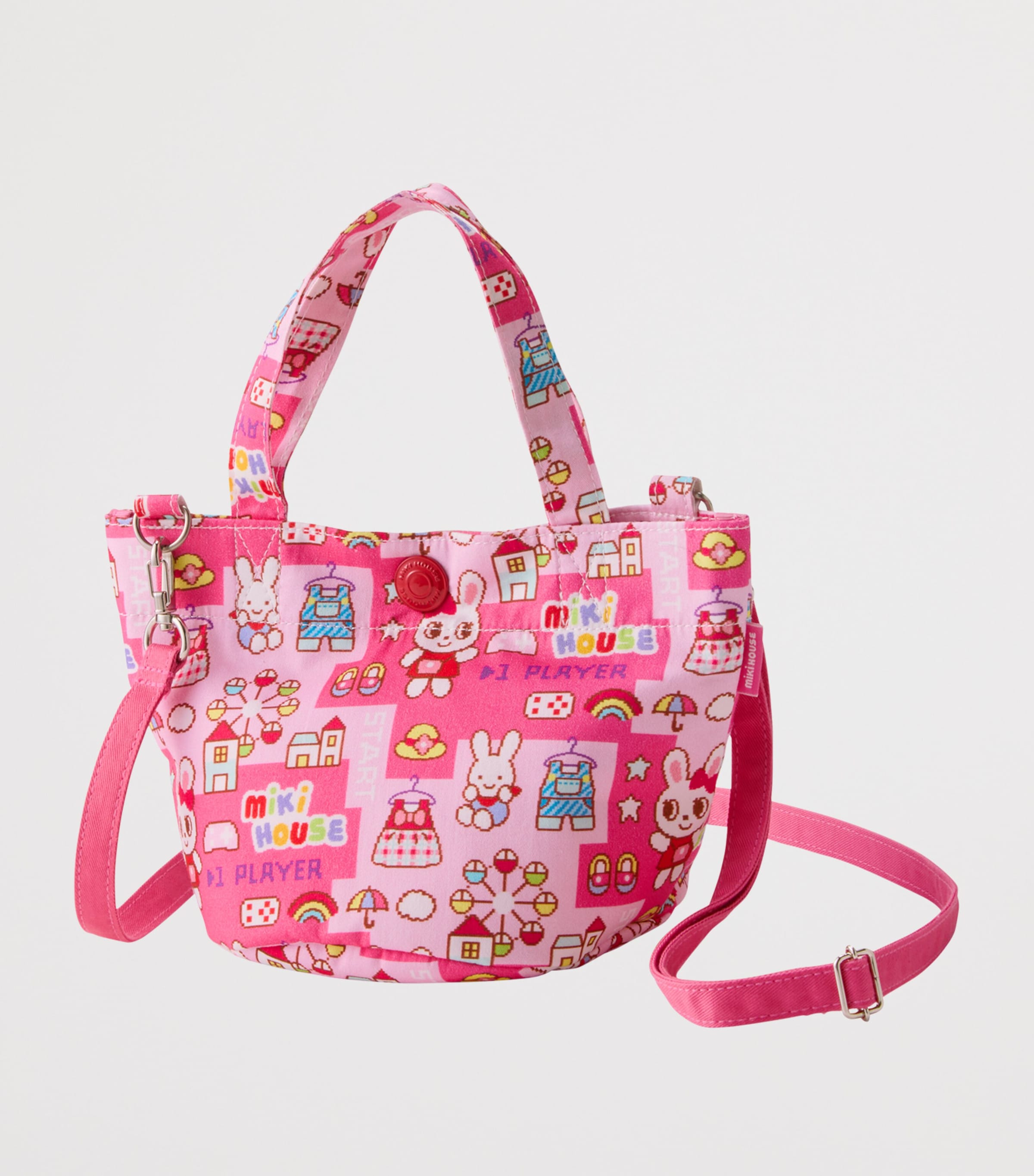 Miki House Cotton Usako Tote Bag Image 2