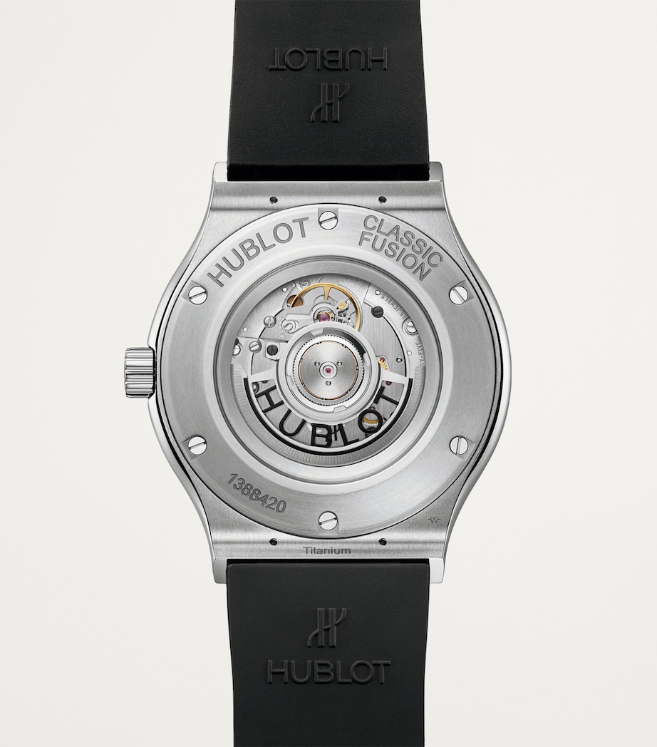 Titanium Classic Fusion Watch 45mm BLACK Image 2