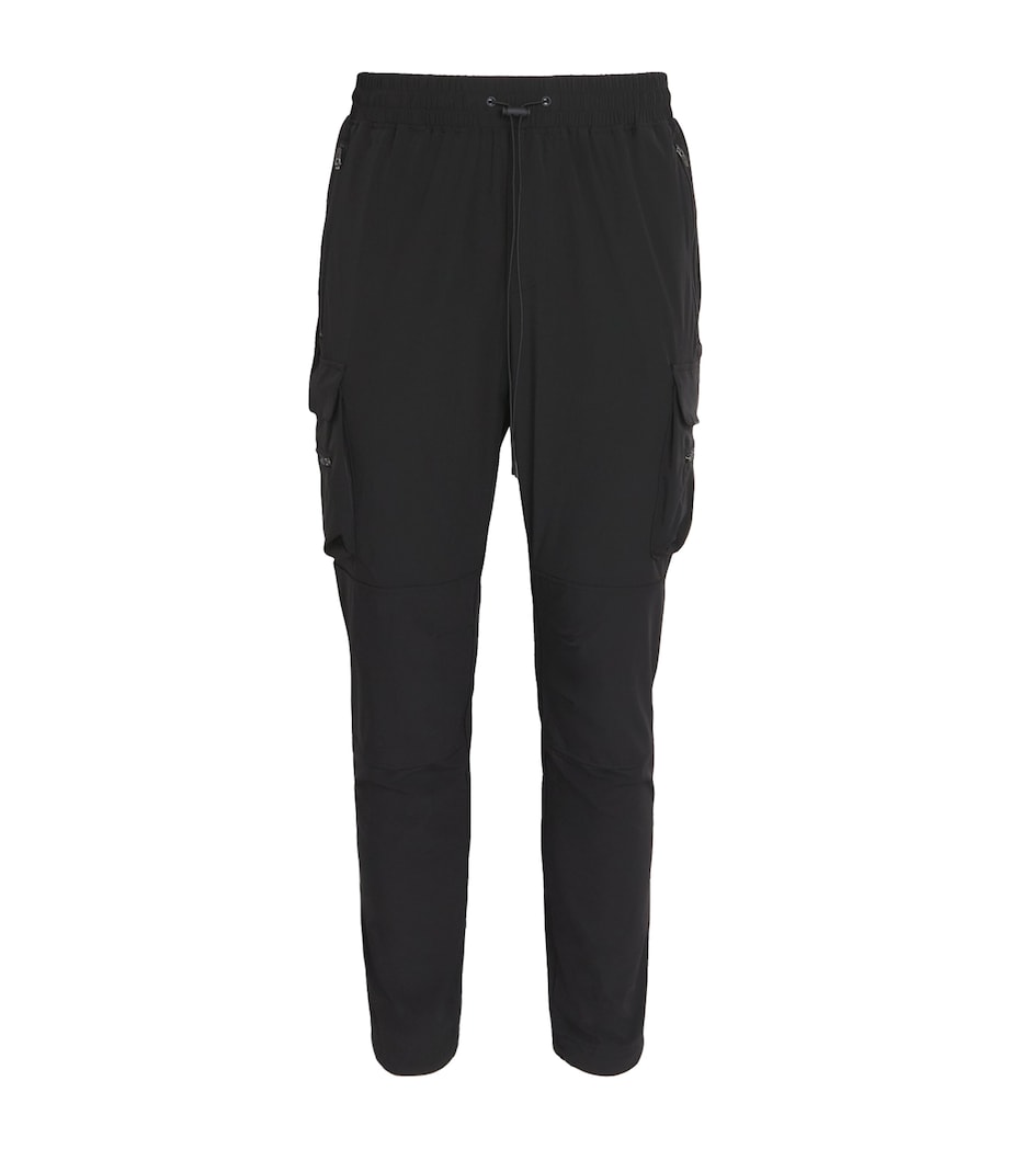 Represent 247 Mens 247 Cargo Trousers Jet Black Image 1