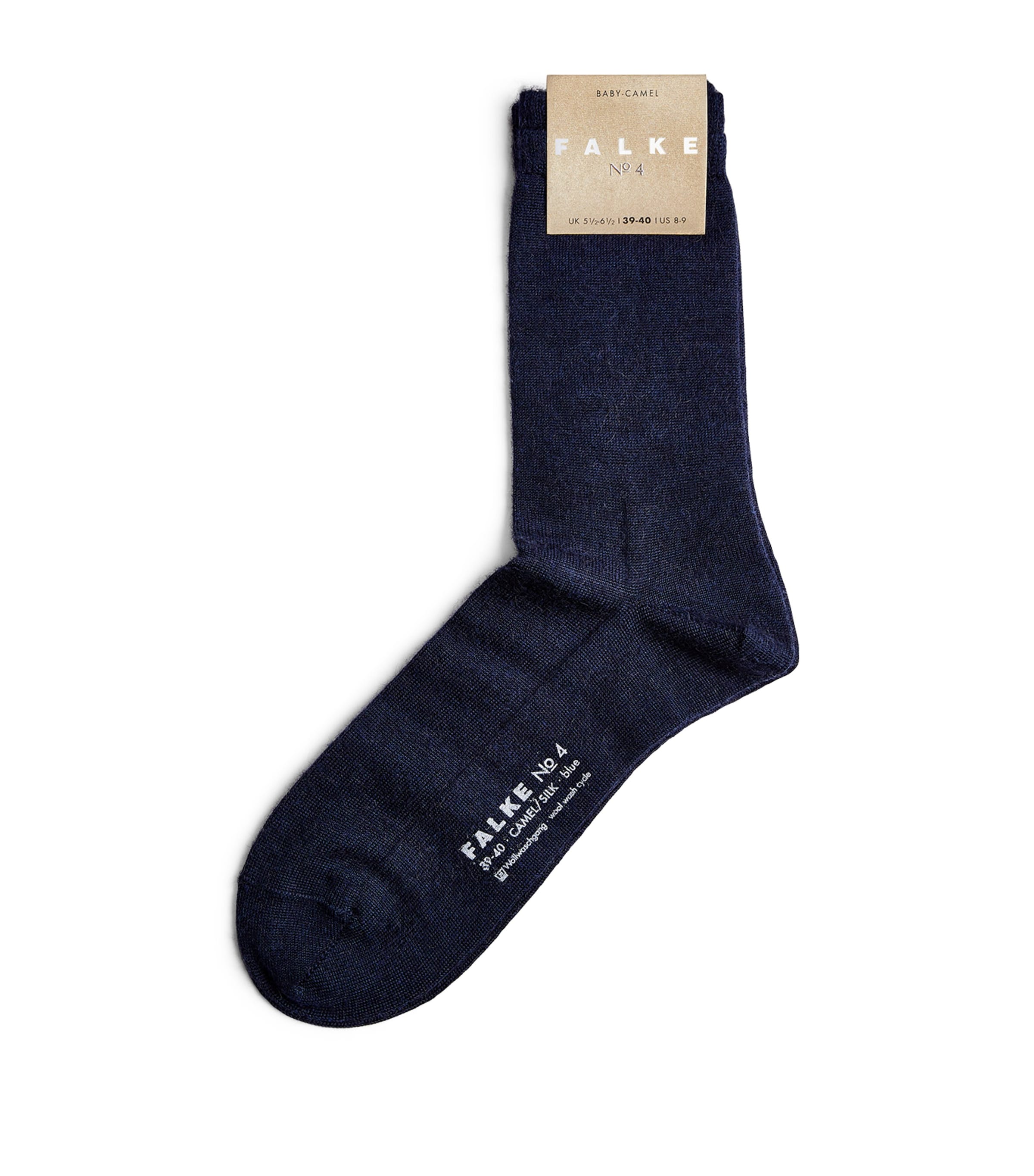 Falke No.4 Socks In Navy