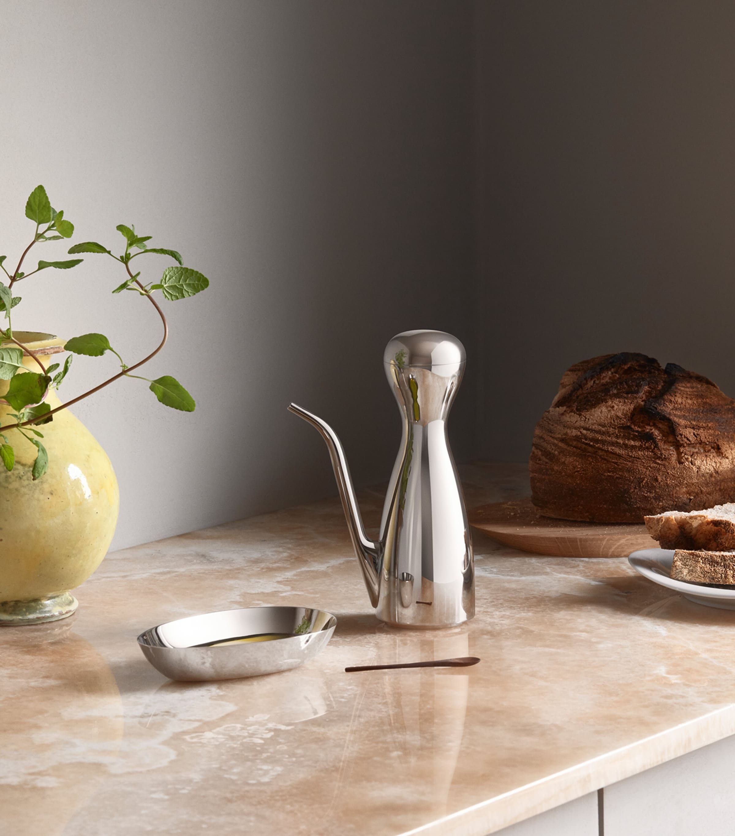 Georg Jensen Alfredo Oil Pourer Stainless Steel Image 4