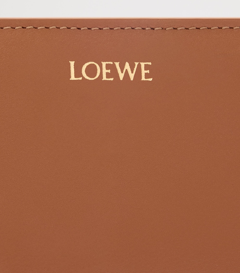 Leather Knot Wallet TAN PAPAYA Image 5