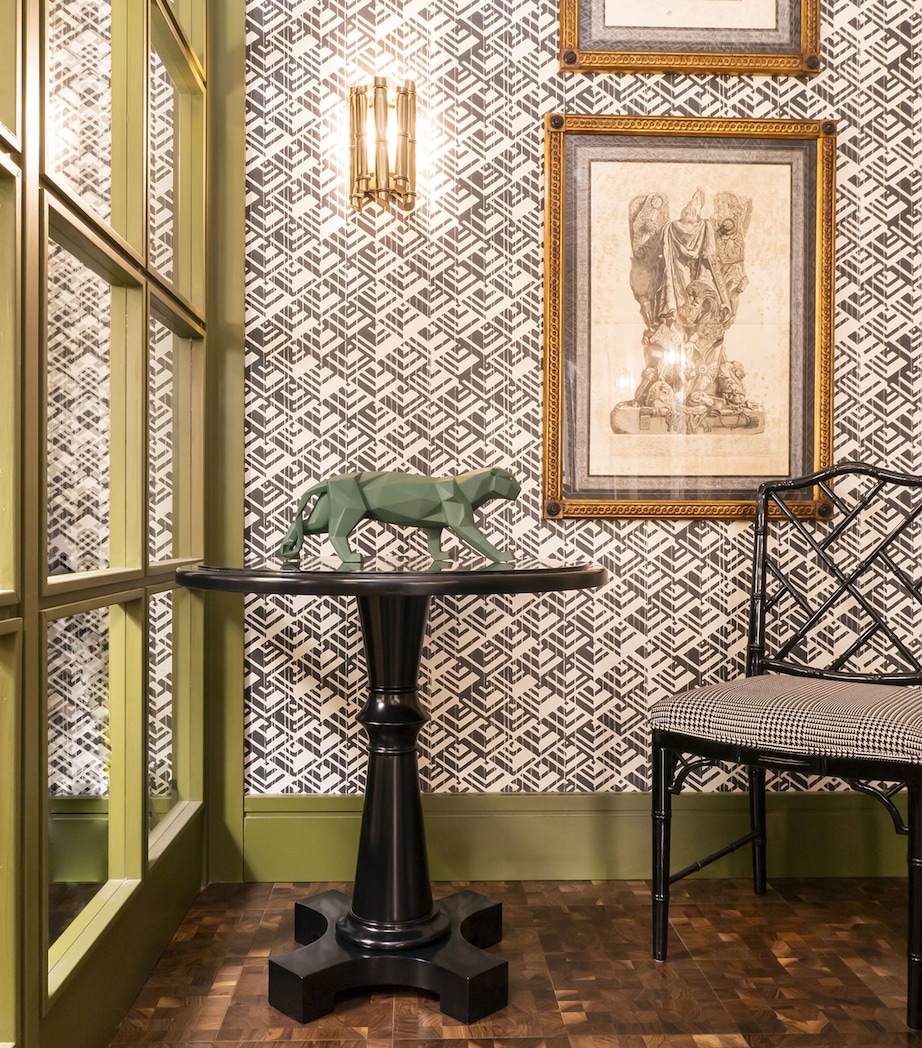 Panther Figurine GREEN Image 2