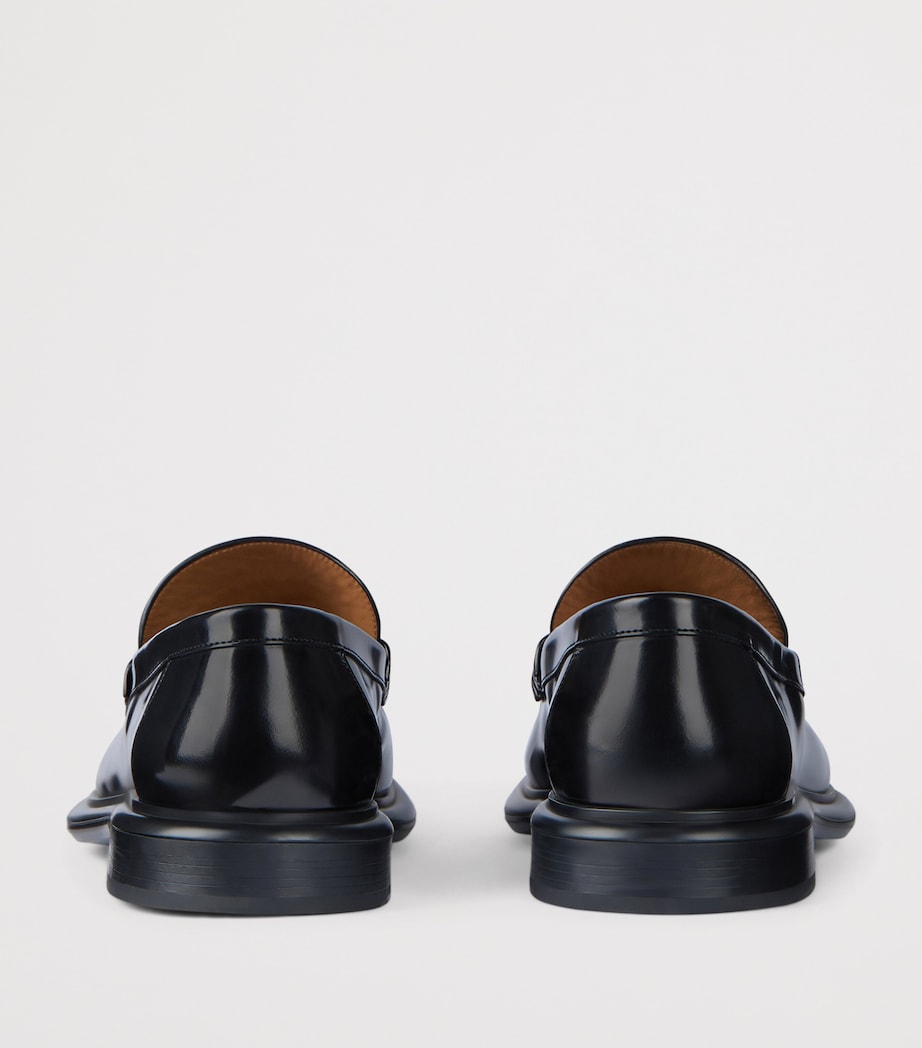 Patent Leather Loafers BLACK Image 6