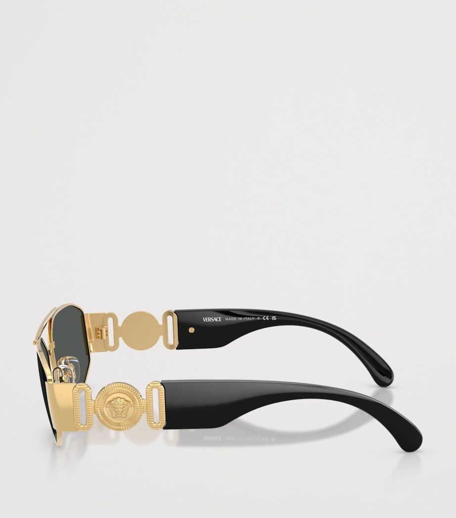 Versace Metal VE2287 Rectangle Sunglasses Image 3