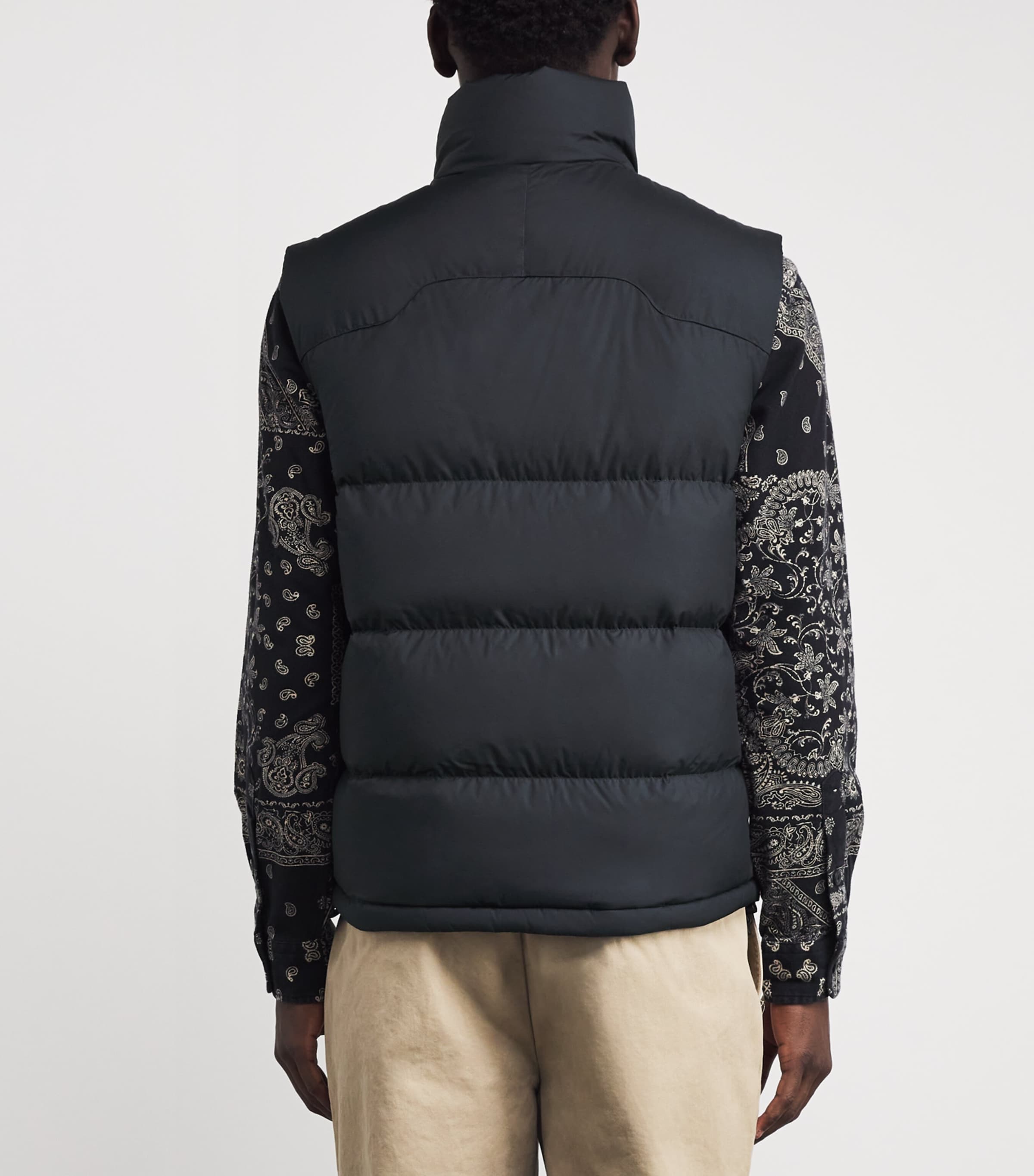 Down-Filled Gorham Gilet BLACK Image 4