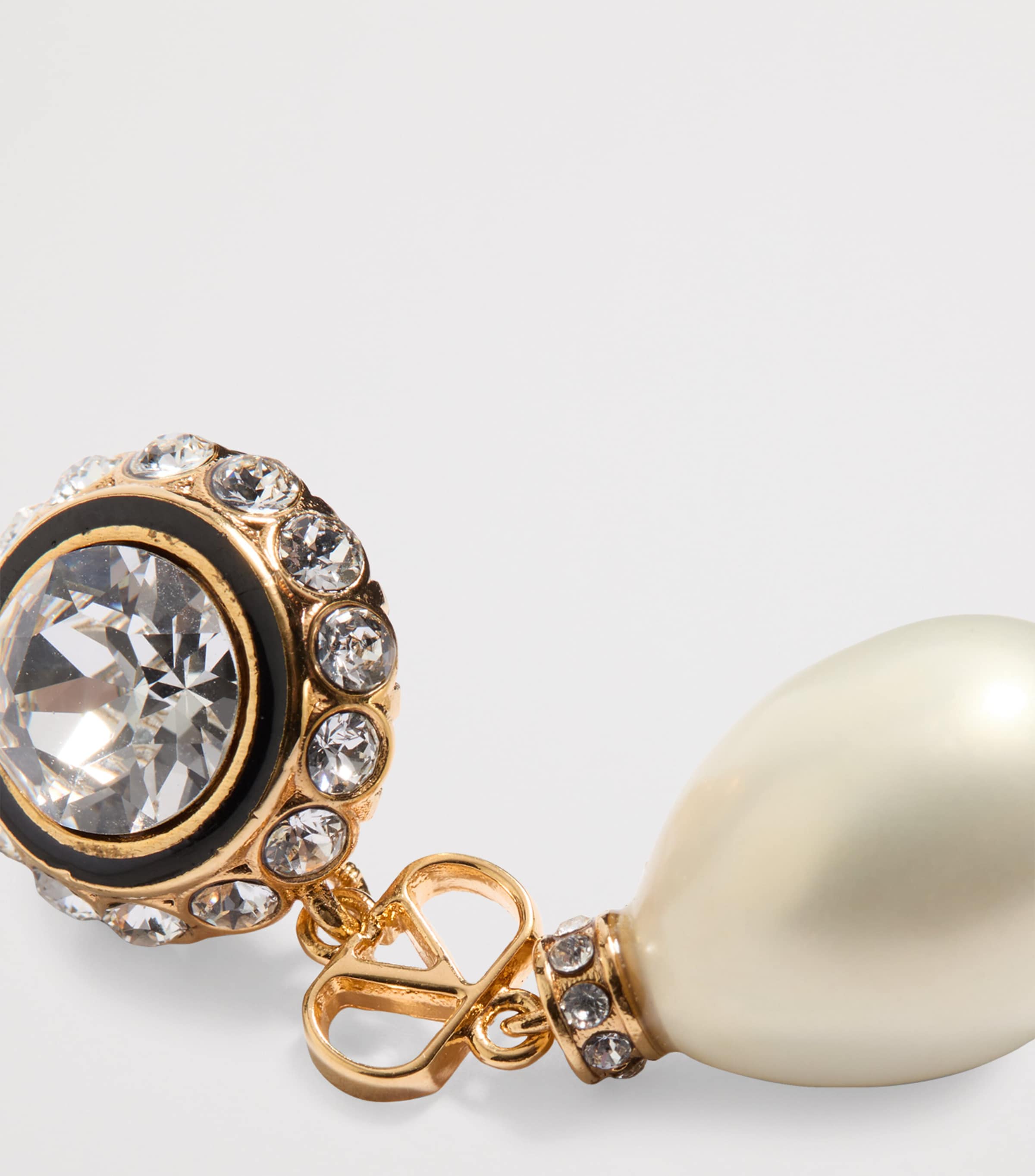 VLogo Signature Pearl Earrings RFR Image 5