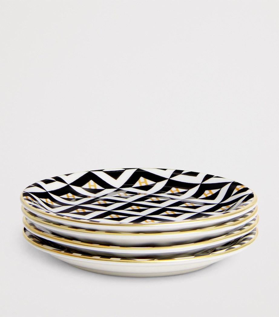 Set of 4 Geometric Coasters MULTI Image 2