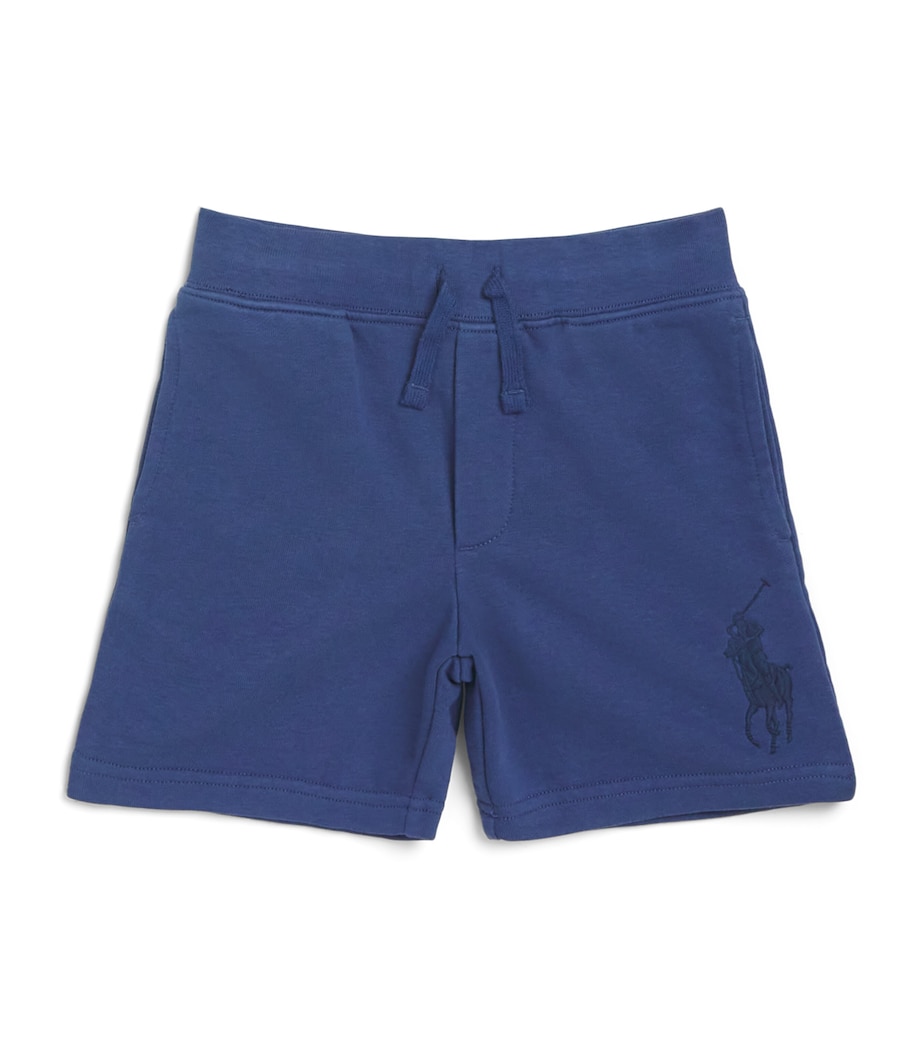 Ralph Lauren Kids Cotton-Blend Drawstring Shorts (2-7 Years) Navy Image 1