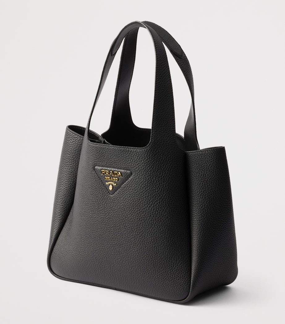 Small Leather Tote Bag F0632 Image 2