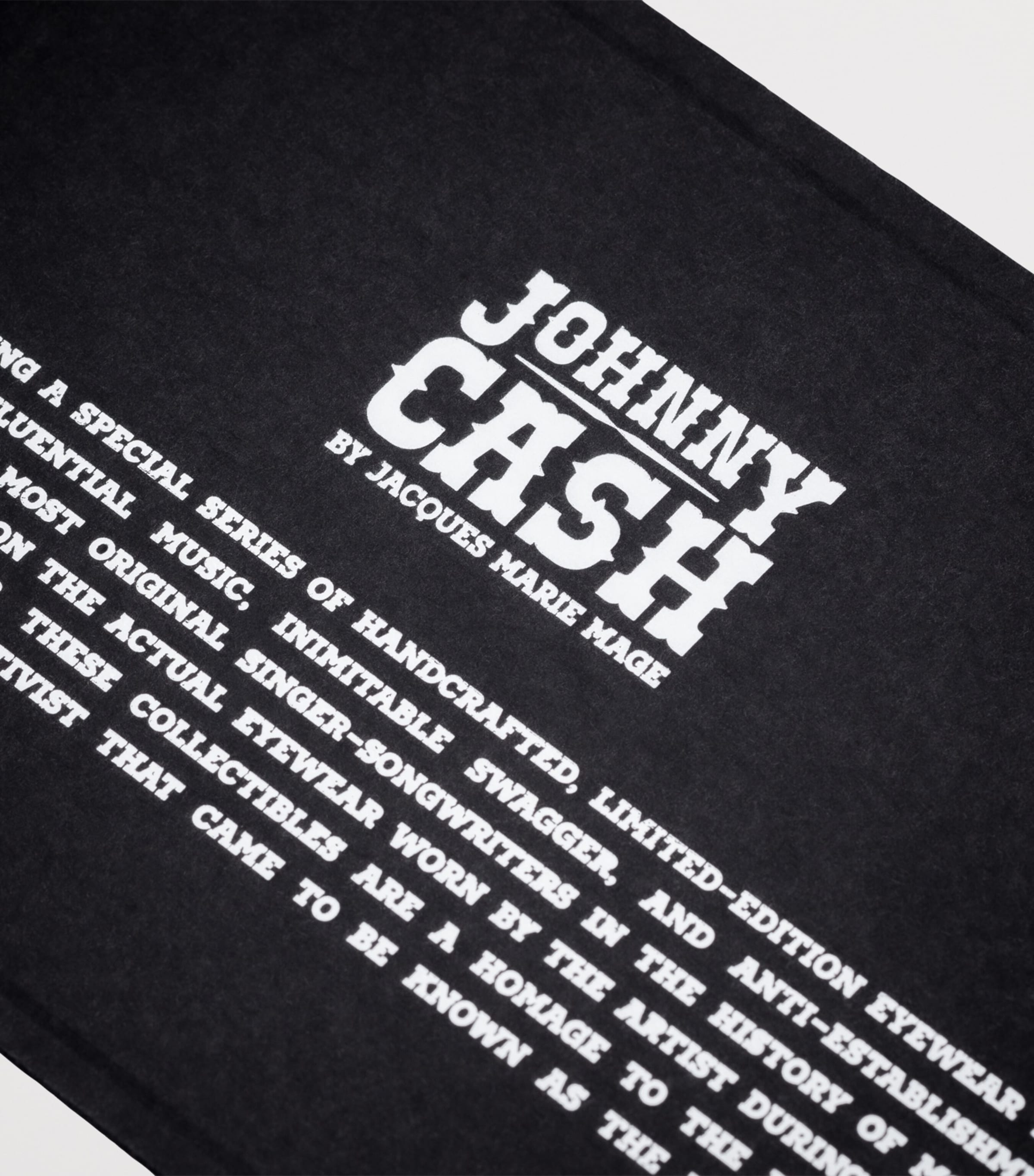 Johnny Cash Rectangular Sunglasses 9A-NOIR 9 Image 9