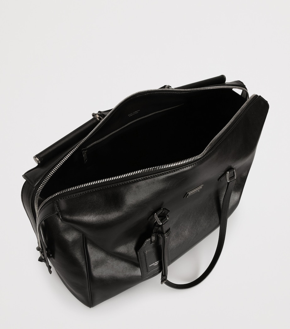 Leather-Blend Shoulder Bag 80999 BLACK Image 4