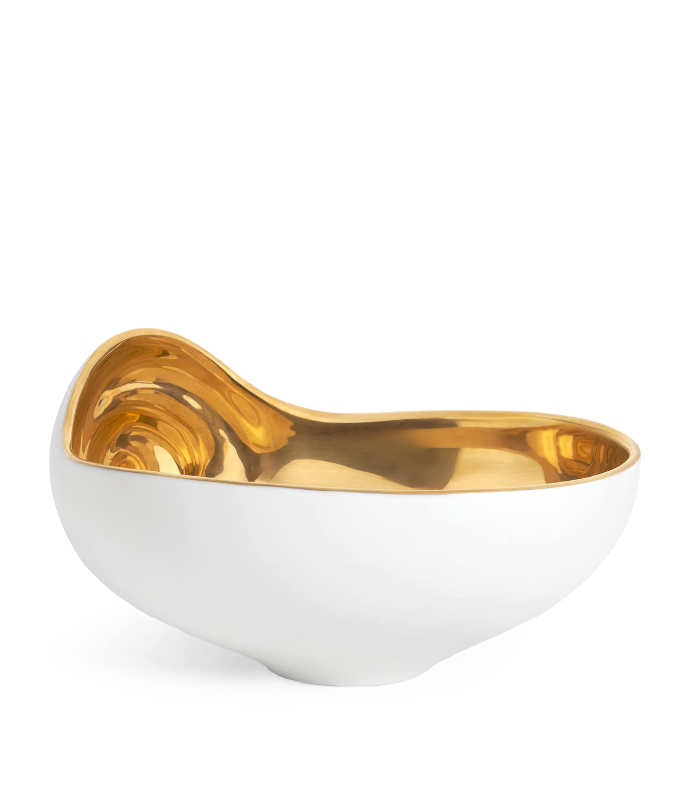 L'Objet x Jessica McCormack Small Shell Bowl (10cm) Gold Image 3