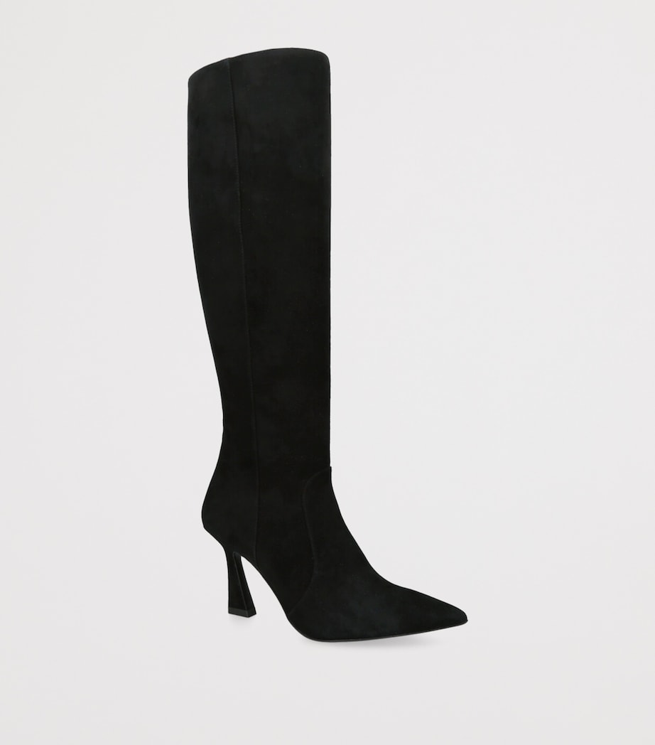 Suede Vinnie Boots 85 BLACK Image 3