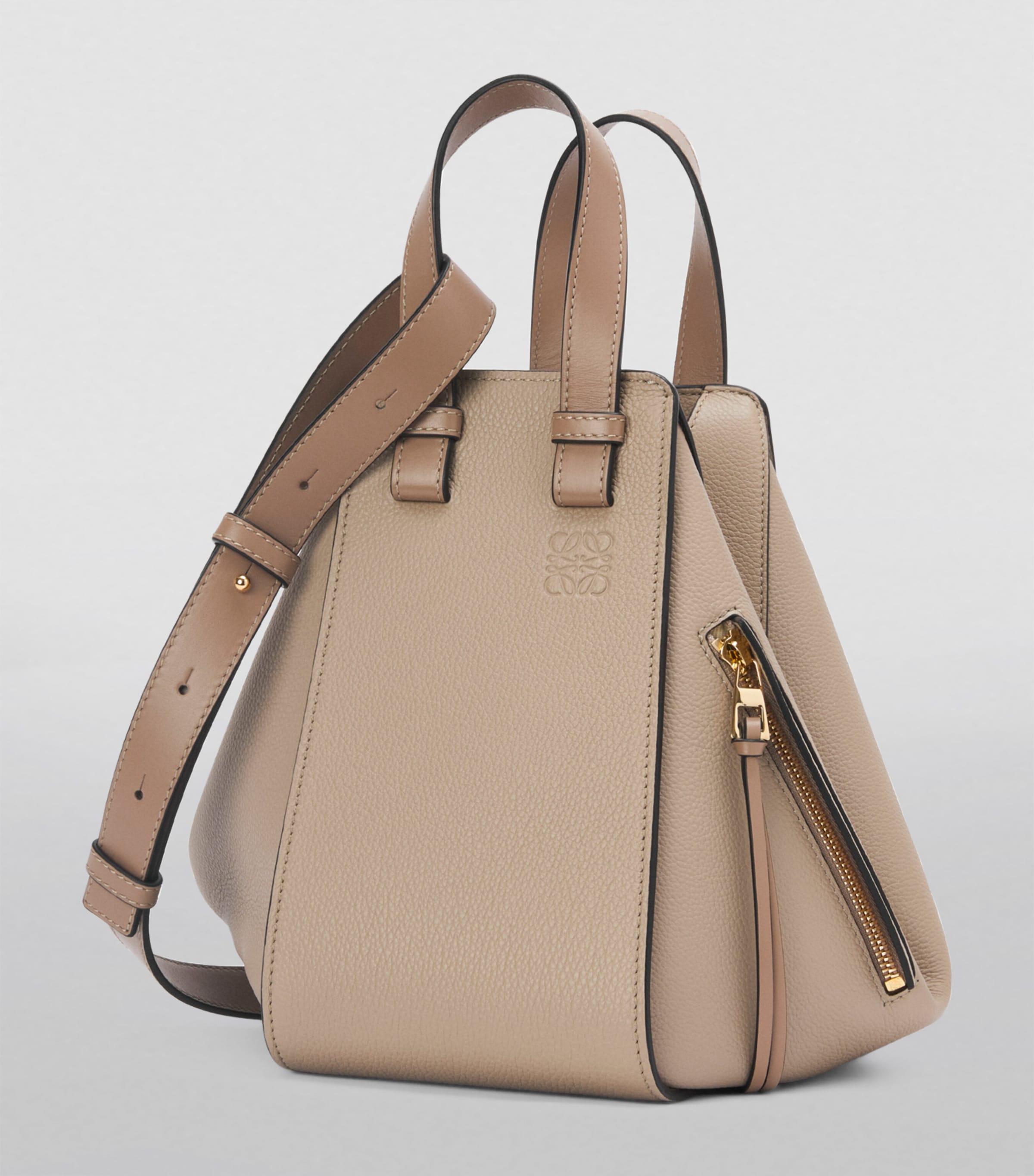 バッグ Loewe Hammock Beige LOEWE Beige Small Hammock Top-Handle Bag | Harrods US