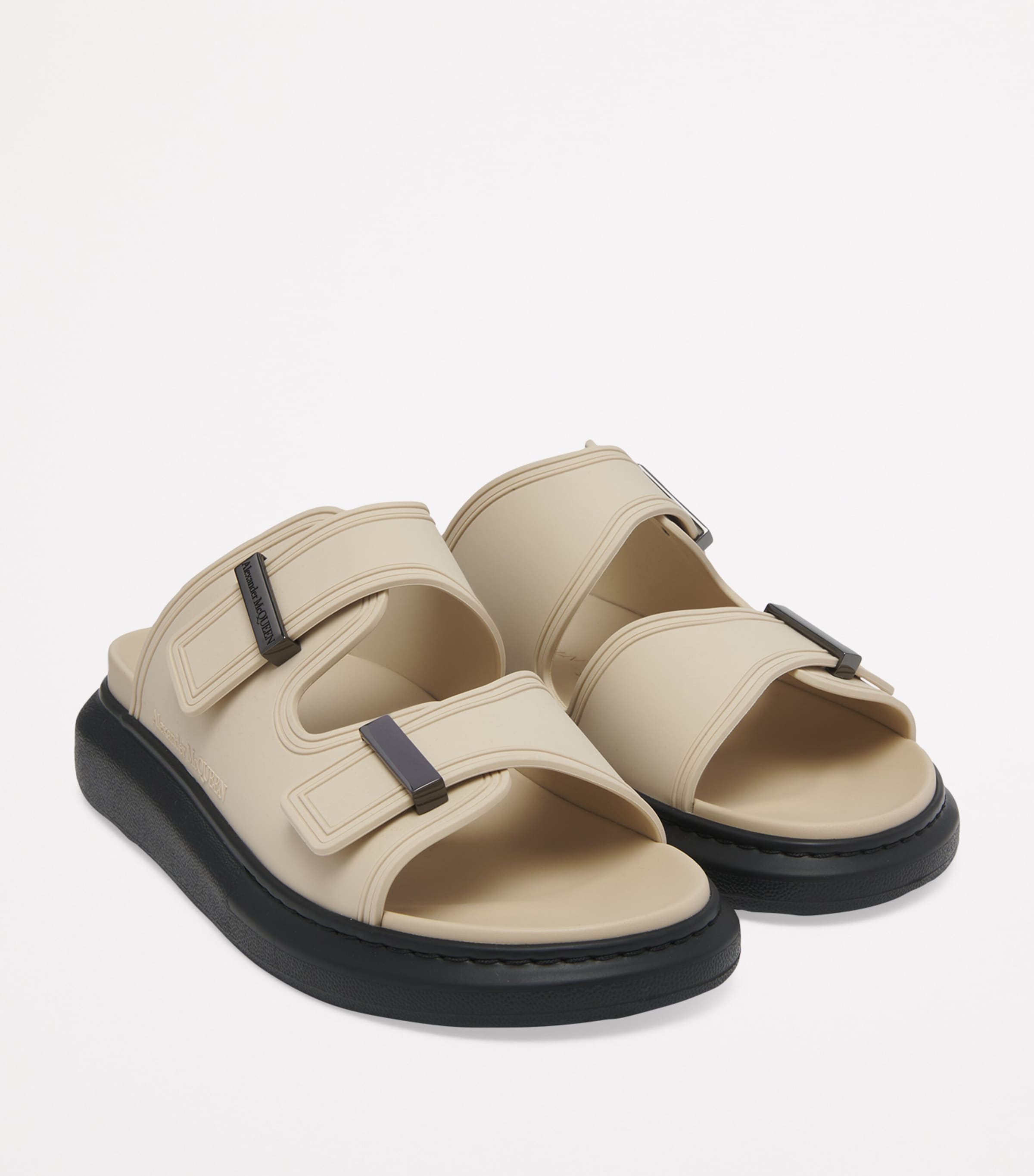 McQueen Oversized Hybrid Sandals | Harrods UK