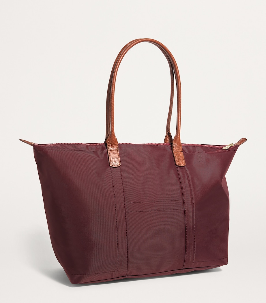 Medium Nylon Tote Bag OXBLOOD Image 3