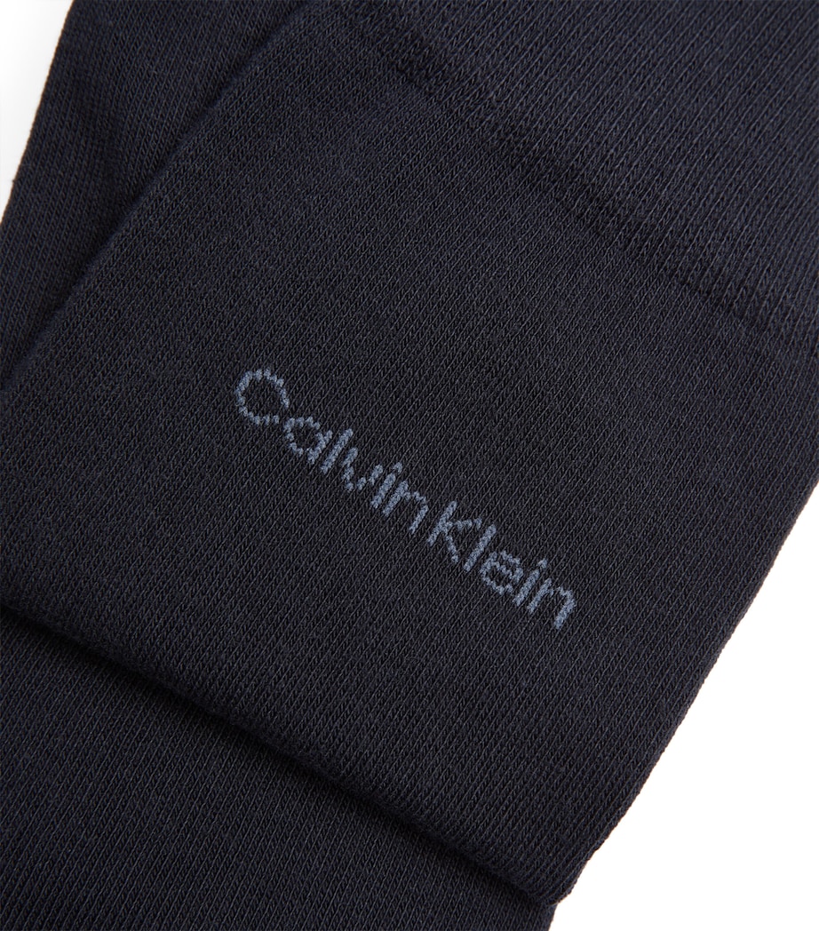 Cotton-Blend Socks (Pack Of 3) 002/NAVY Image 2