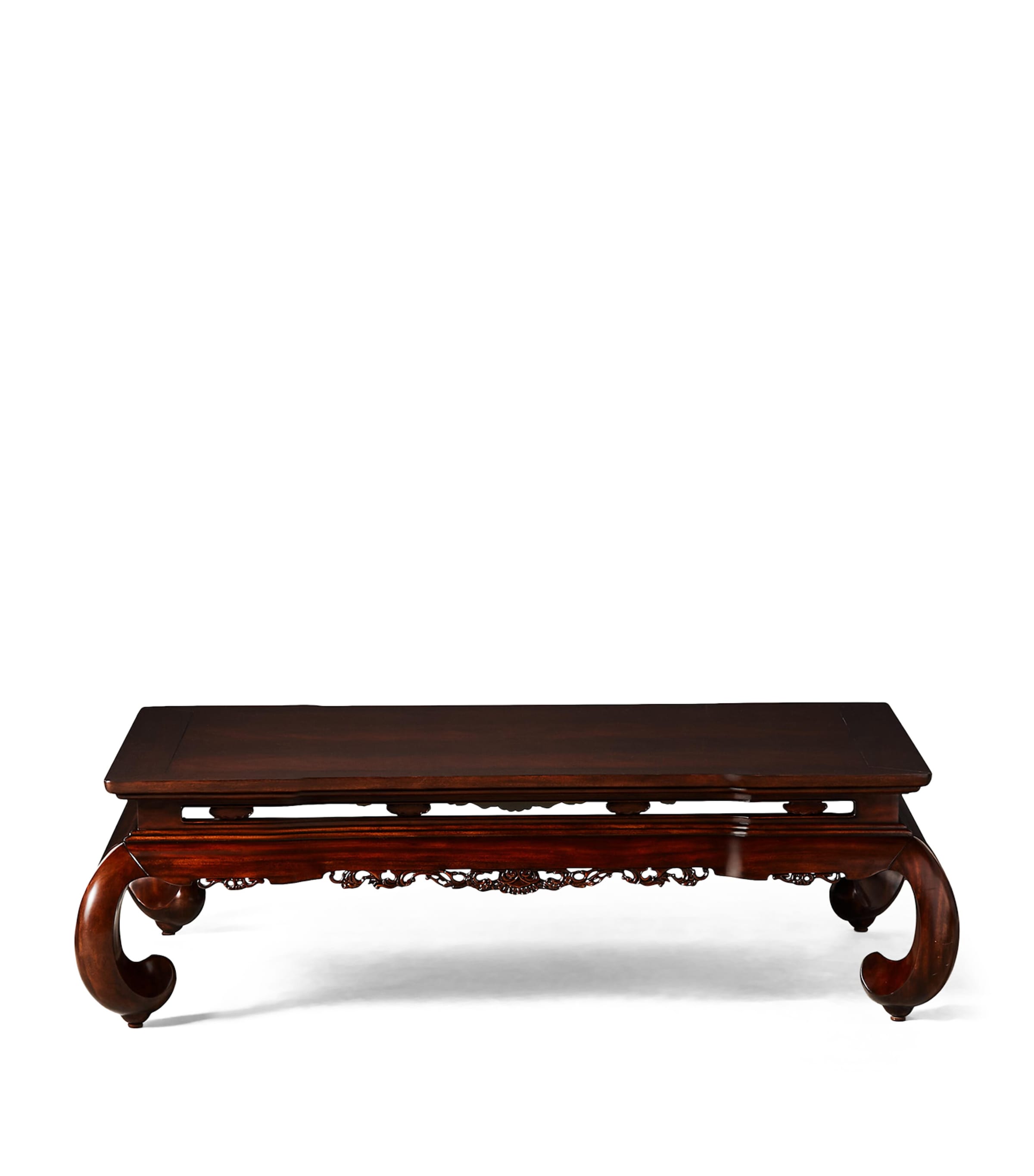 Polo Ralph Lauren Mahogany Beekman Cocktail Table In Brown