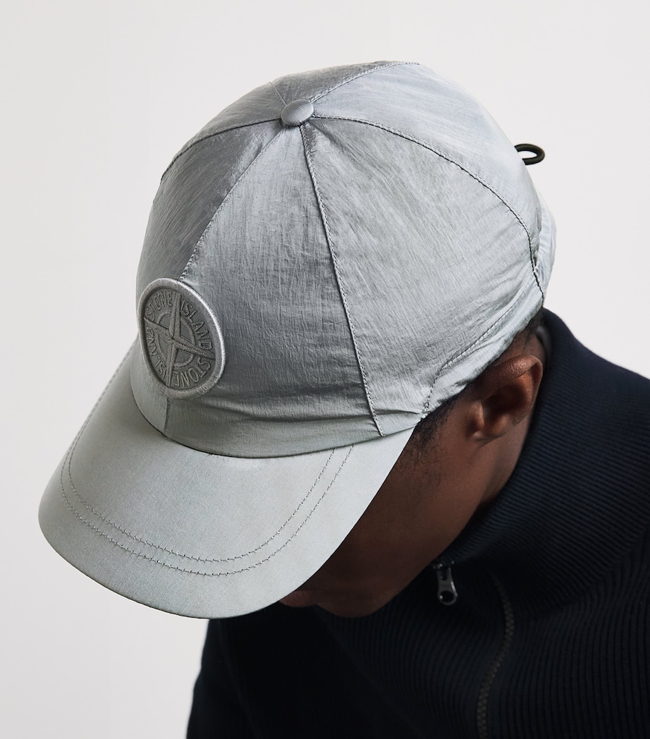 Stone Island Logo Baseball Cap Image 2