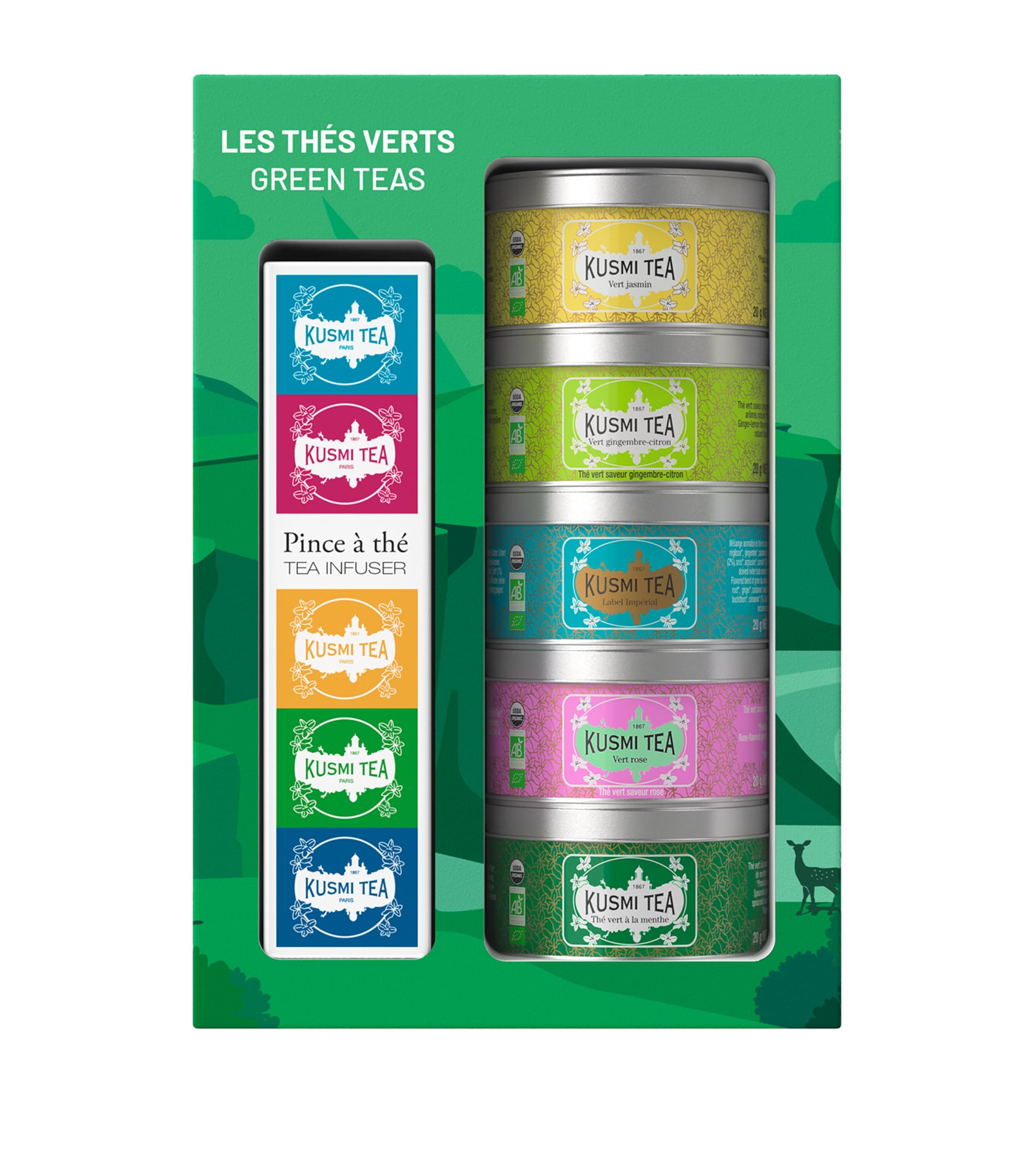 Organic Green Tea Gift Set NO COLOUR Image 1