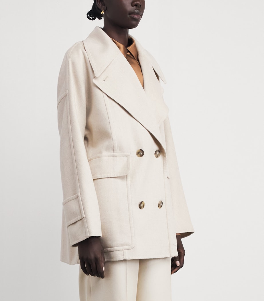 Wool-Silk Menas Jacket MARBLE MELANGE Image 3