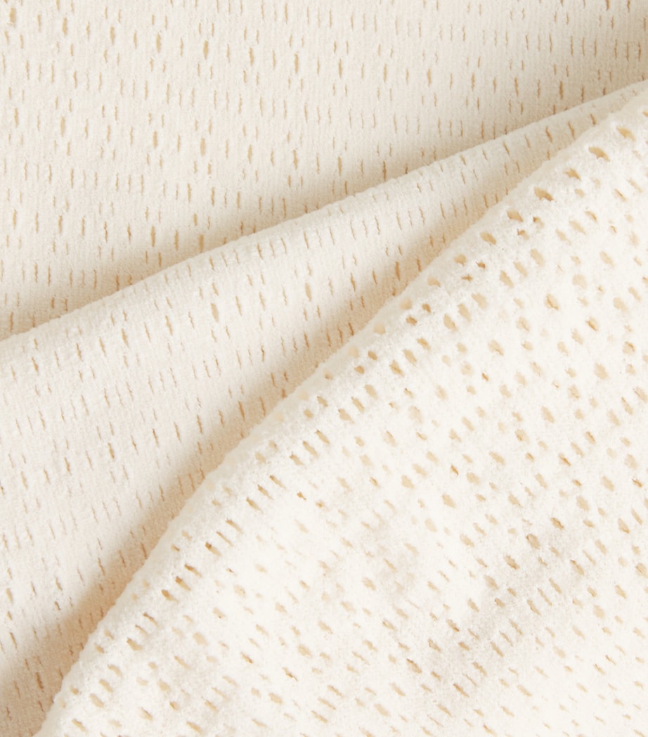 Wolford Womens Net Daisy Top Buttercrea Image 6