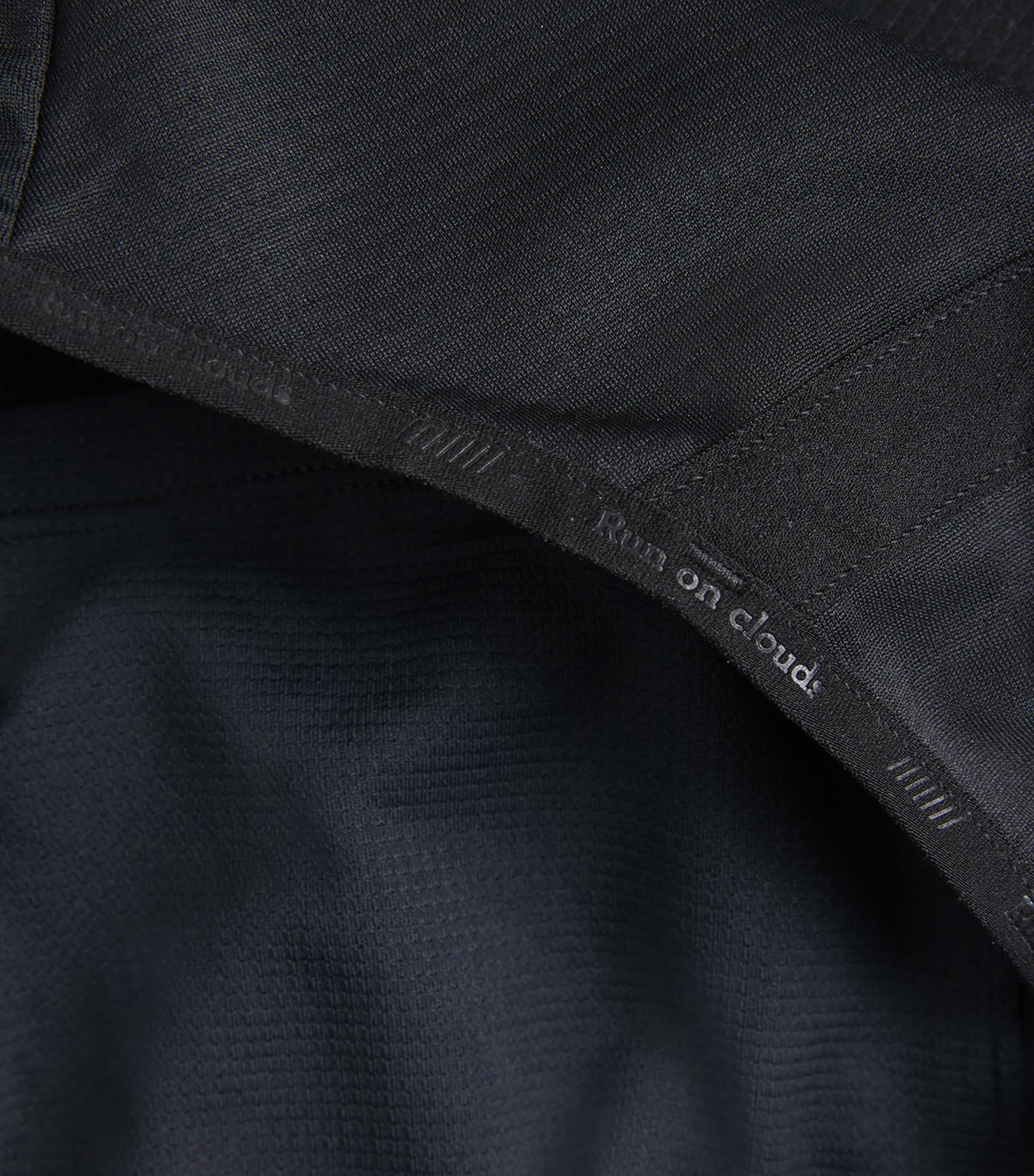 On Mens Climate Zip-Up Hoodie Black Image 6