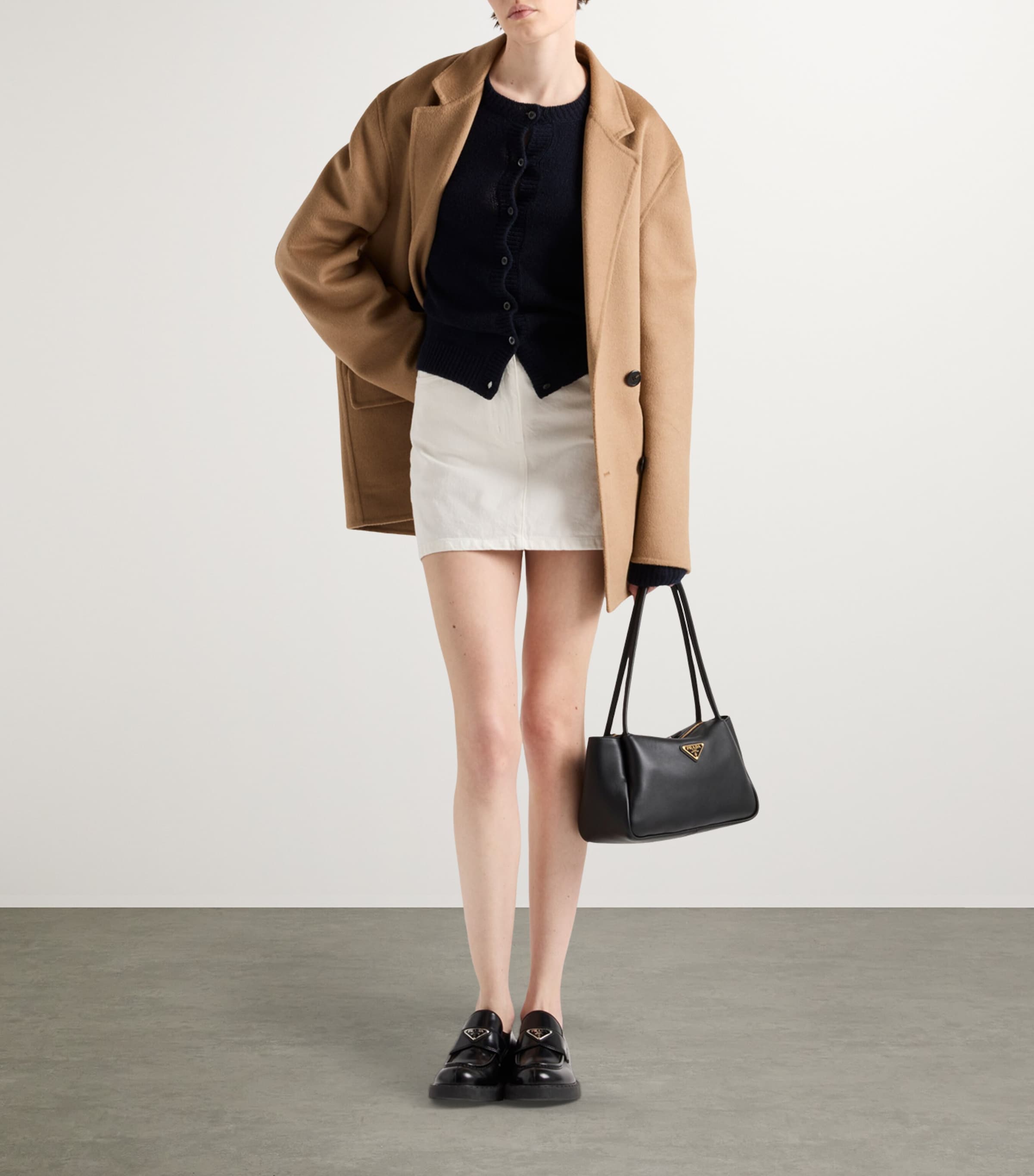 Denim Mini Skirt F01CD Image 2